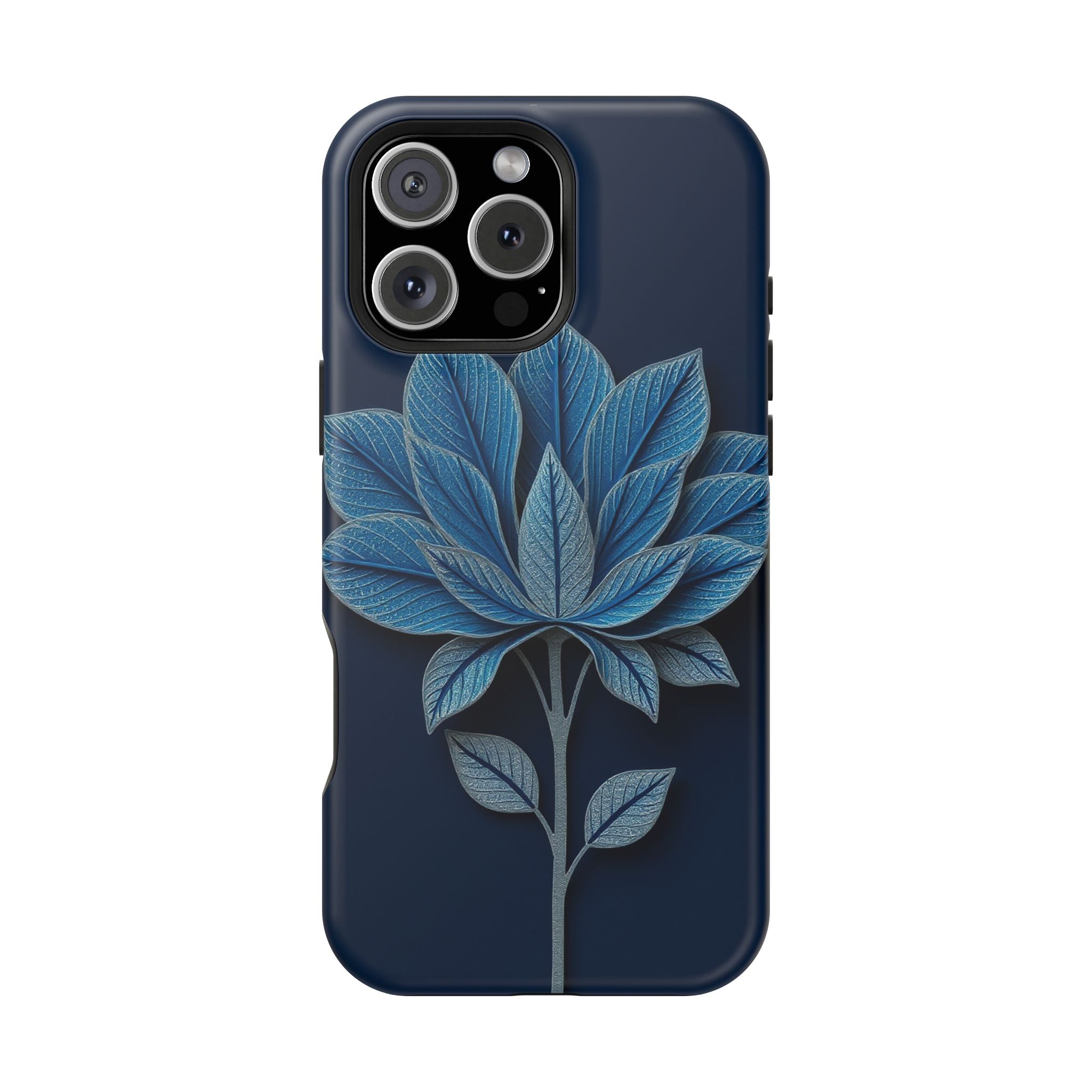 iPhone Night Bloomer Paper Cut Art Bold Modern Everyday Snap Case · iPhone Case