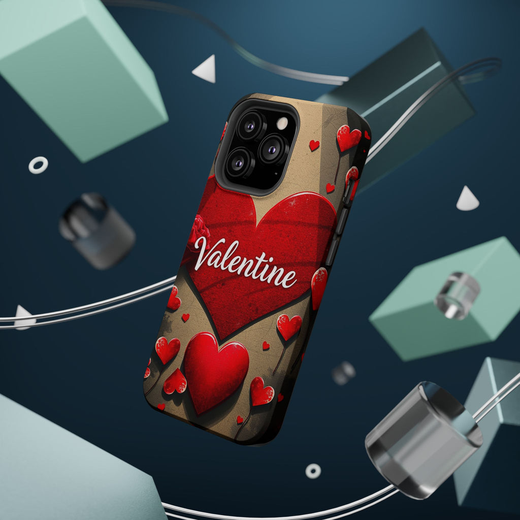 iPhone Serene Vintage Valentine Card Design Slim Everyday Designer Case · iPhone