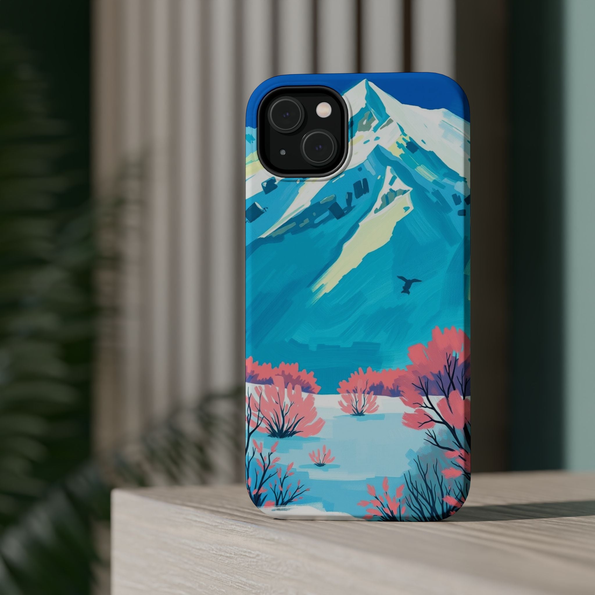 iPhone Snow Field Electric Art Slim Everyday Designer Case · iPhone Case