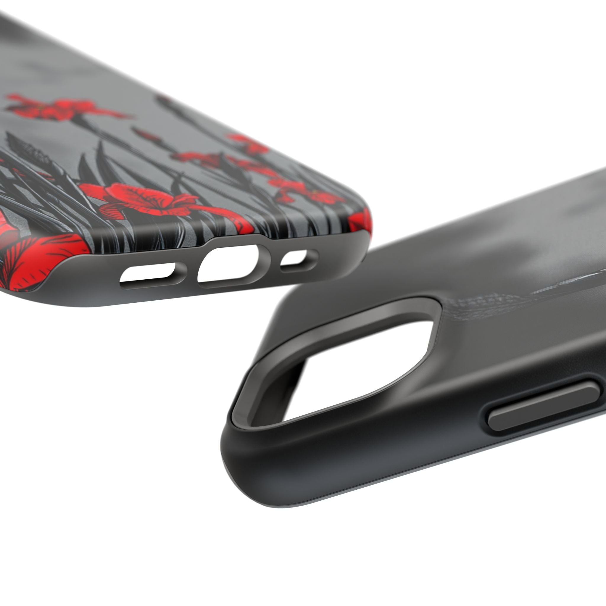iPhone Iris Garden Cinematic Art Soft Finish Everyday Cas Slim Snap Case · iPhon