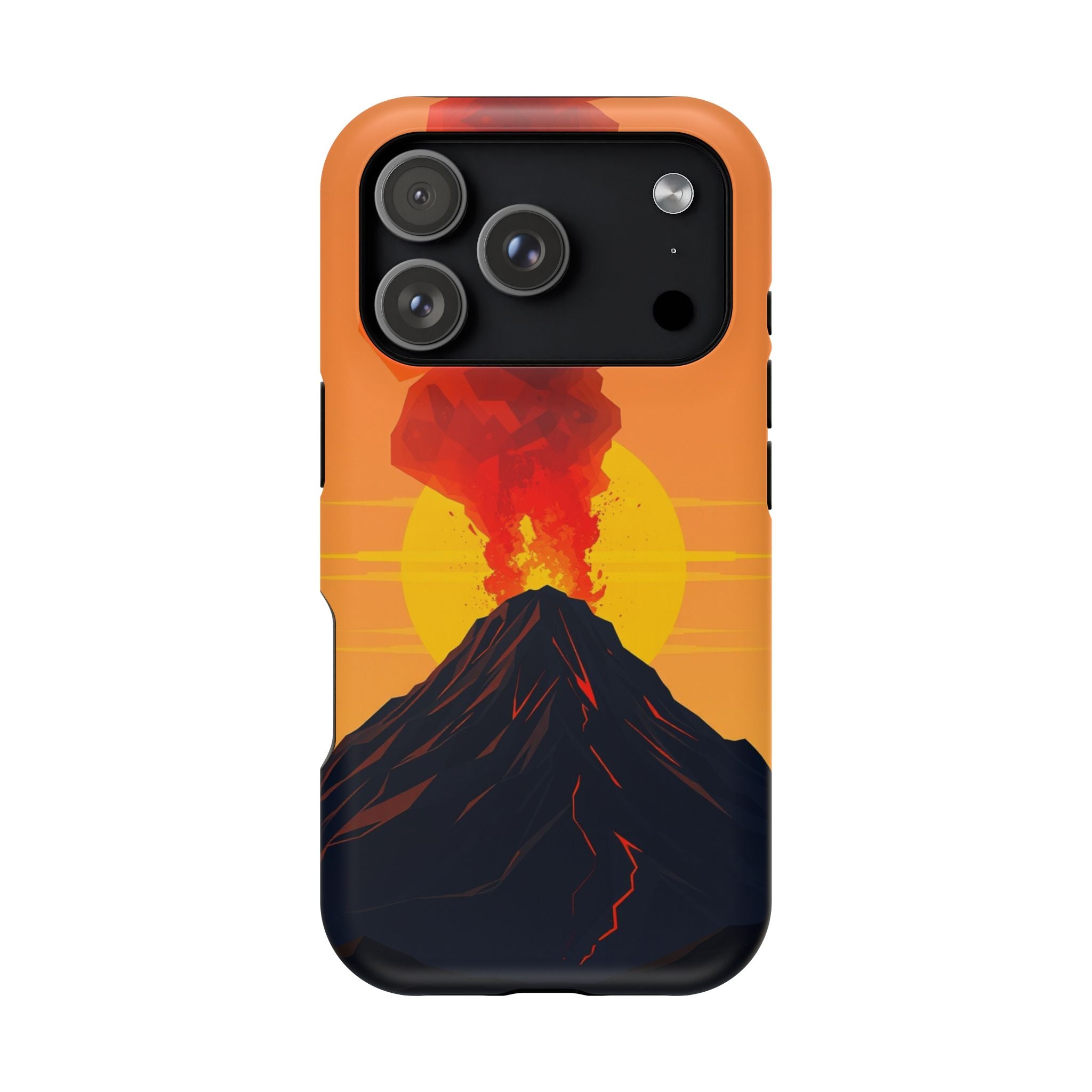 iPhone Vibrant Volcanic Eruption Design Slim Everyday iPhone Designer · iPhone C
