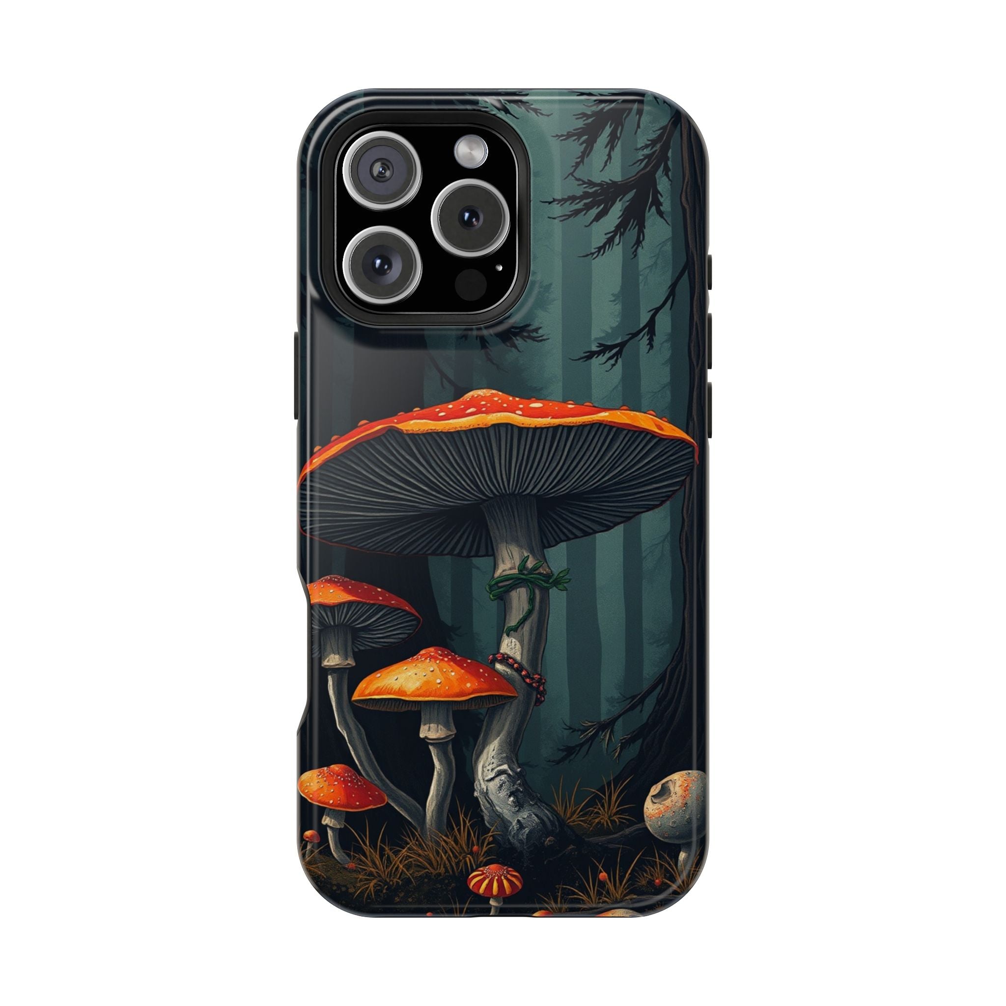 iPhone Mushroom Forest Dark Academia Slim Everyday Designer Case · iPhone Case