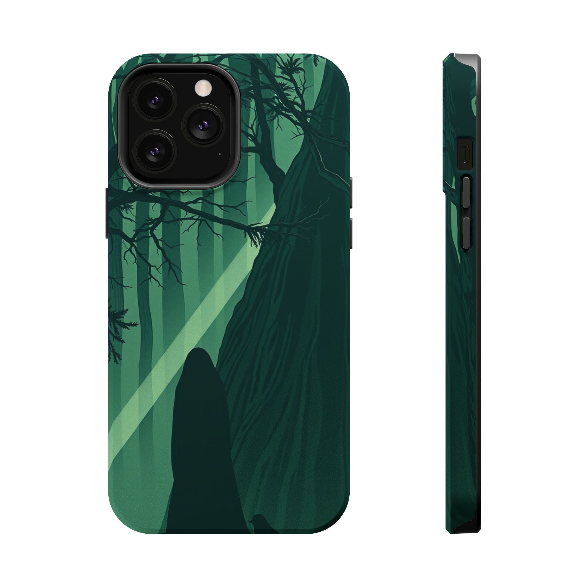 iPhone Sage And Ivory Dark Forest Spirits Slim Everyday Designer Case · iPhone C