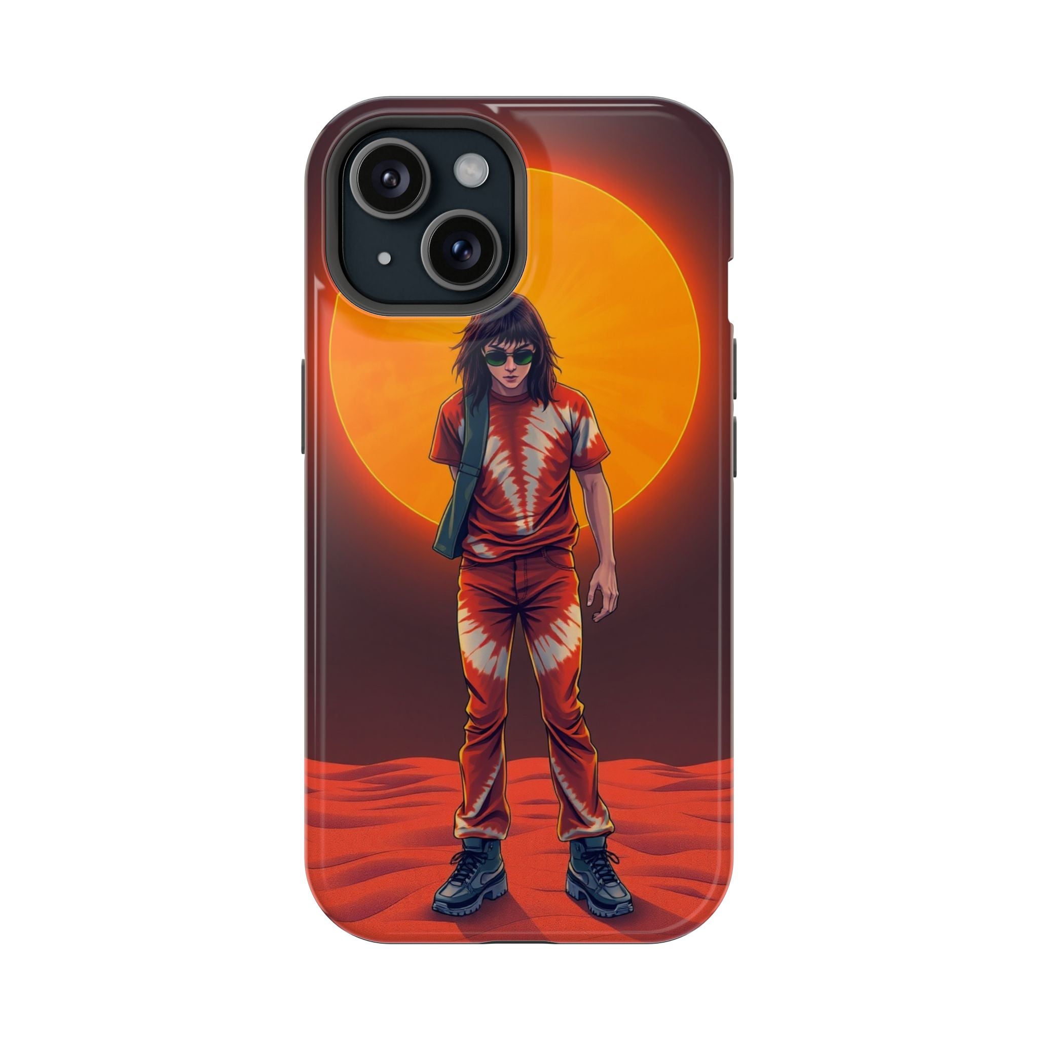iPhone Tie-Dye 60s Enchanted Art Bold Modern Everyday Snap Case · iPhone Case