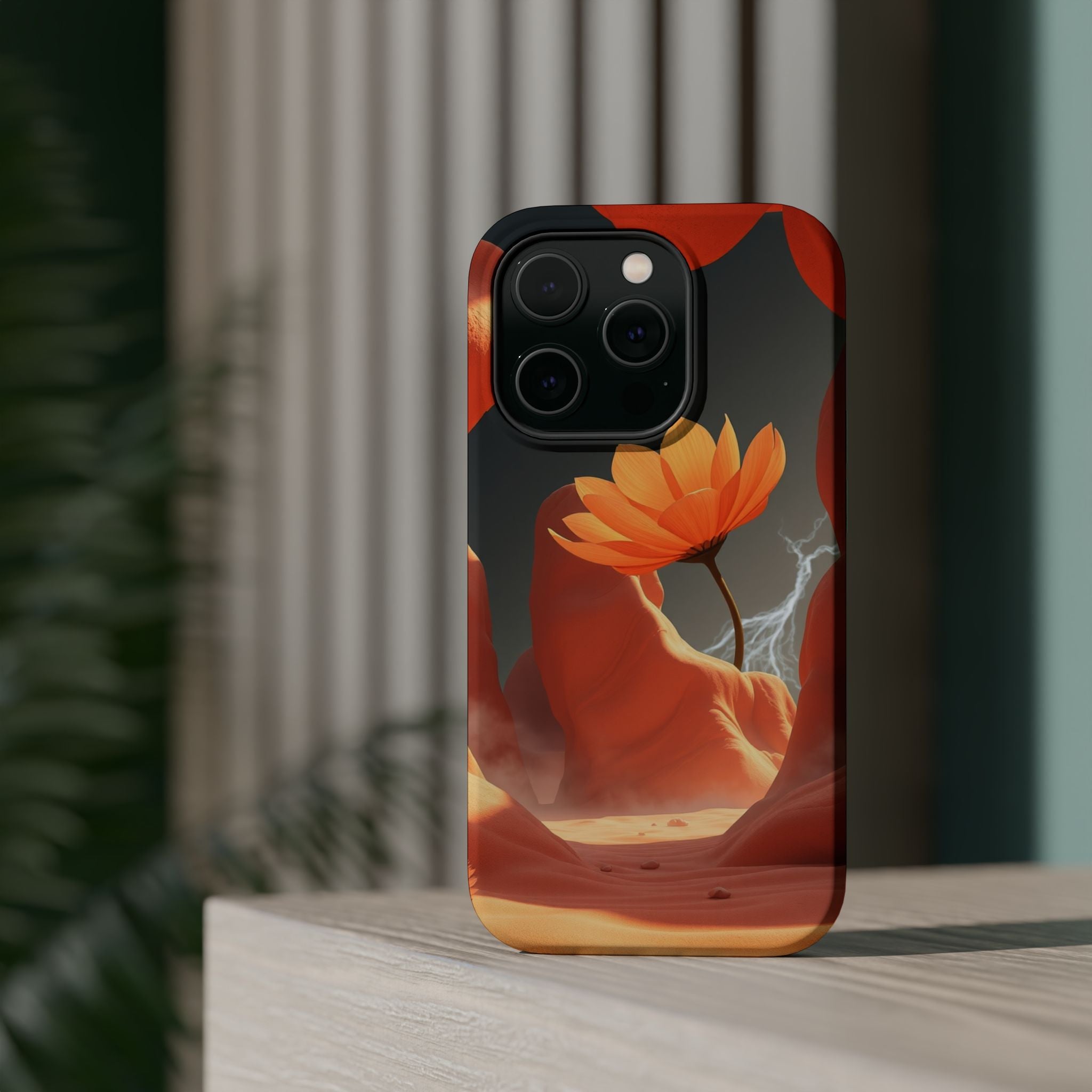 iPhone Vibrant Petal Storm Design Bold Modern Everyday Snap Case · iPhone Case