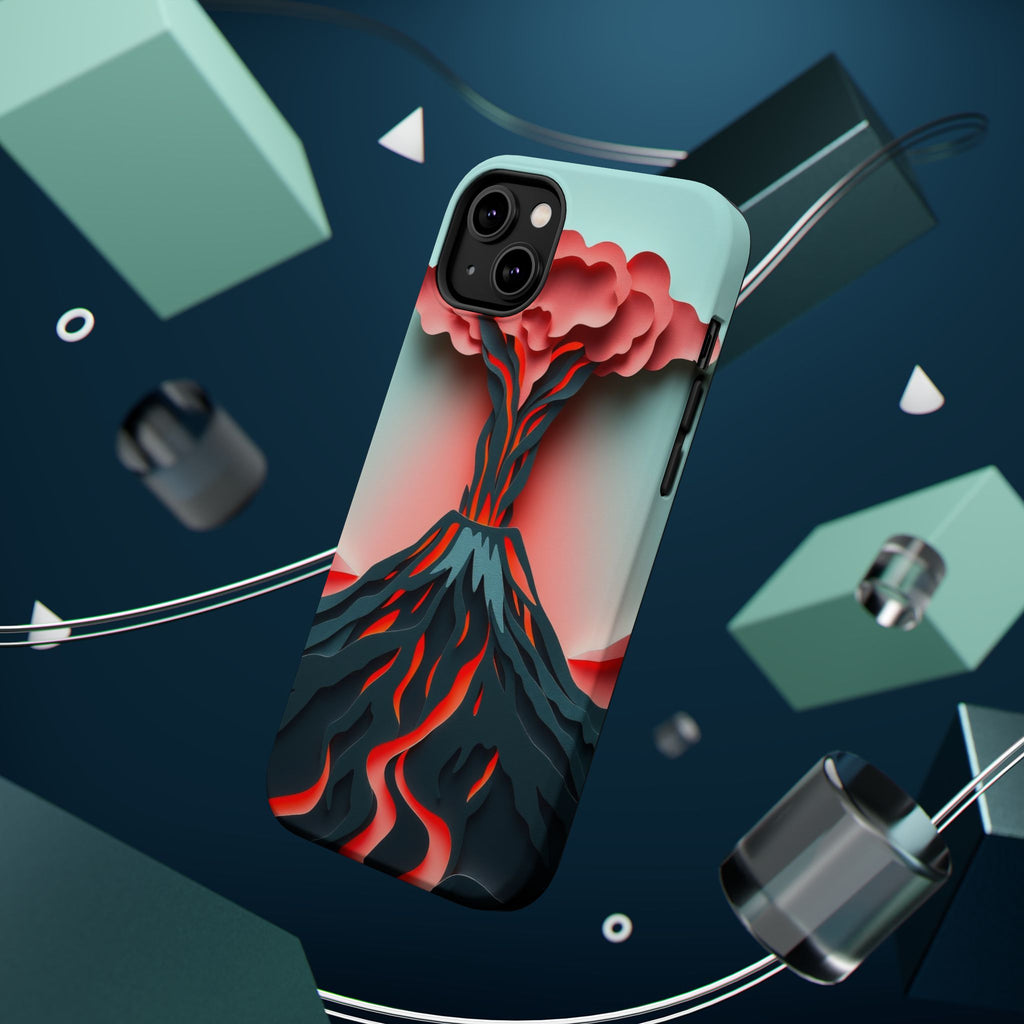 iPhone Mint And Blush Volcanic Eruption Slim Everyday iPhone Designer · iPhone C
