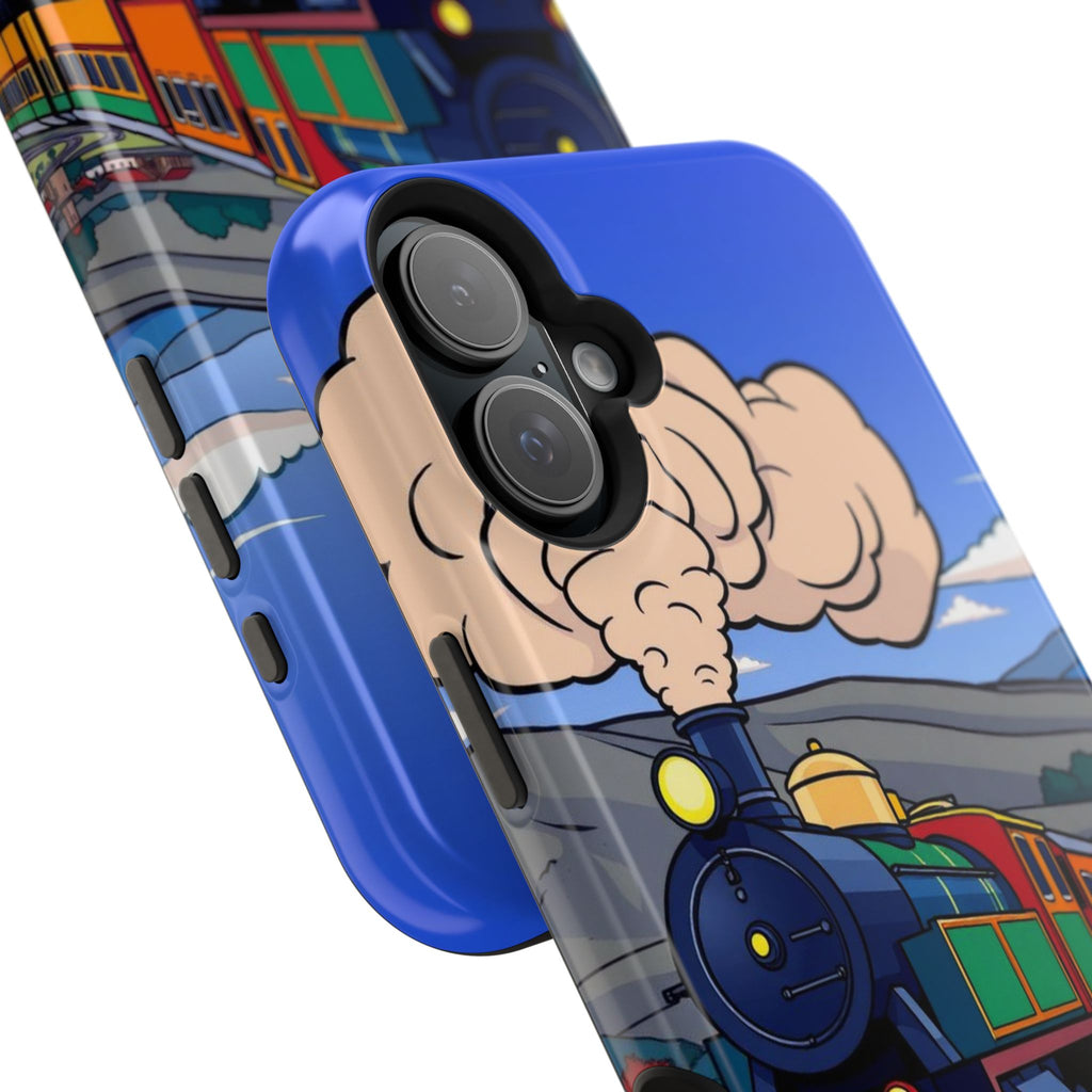 iPhone Steam Locomotive Puff Kids Fun iPhone Phone Case Gift Slim · iPhone Case