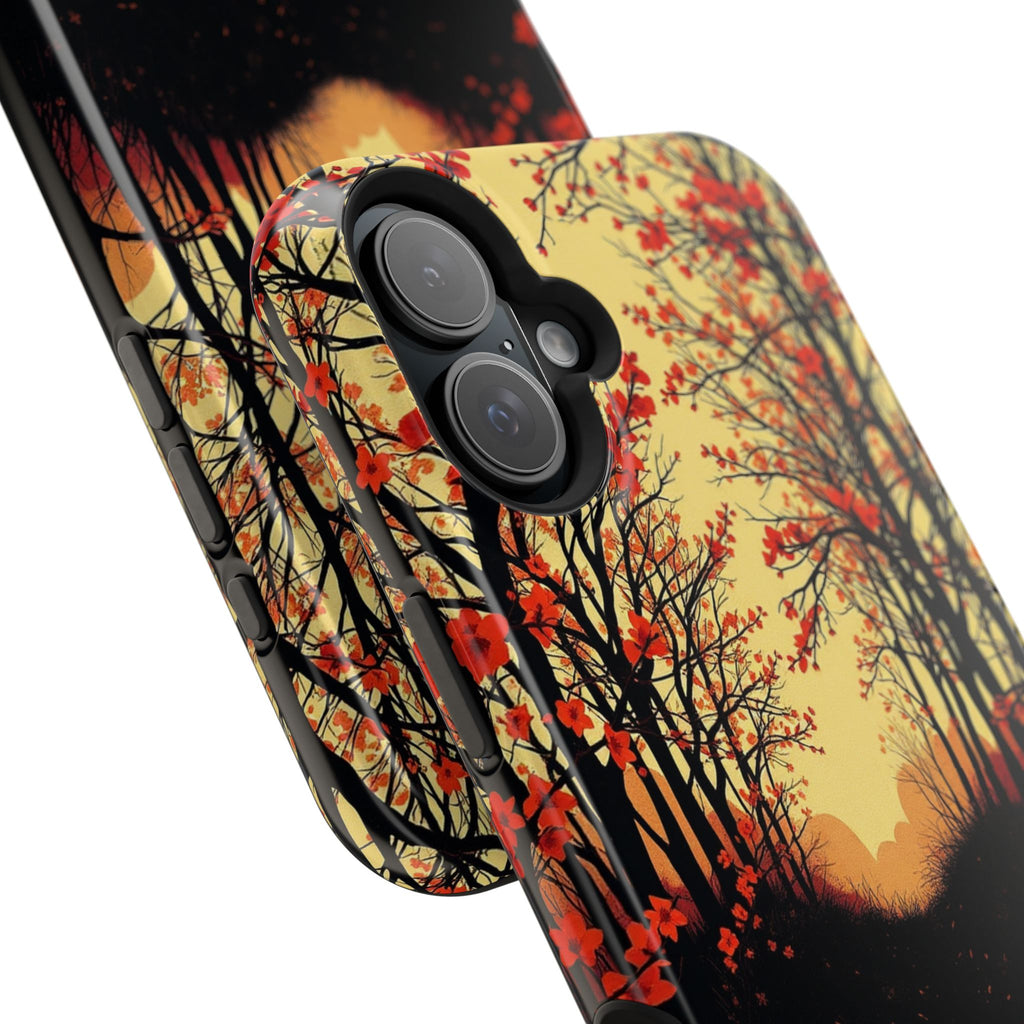 iPhone Dreamy Blossom Trail Design Bold Modern Everyday Snap Case · iPhone Case