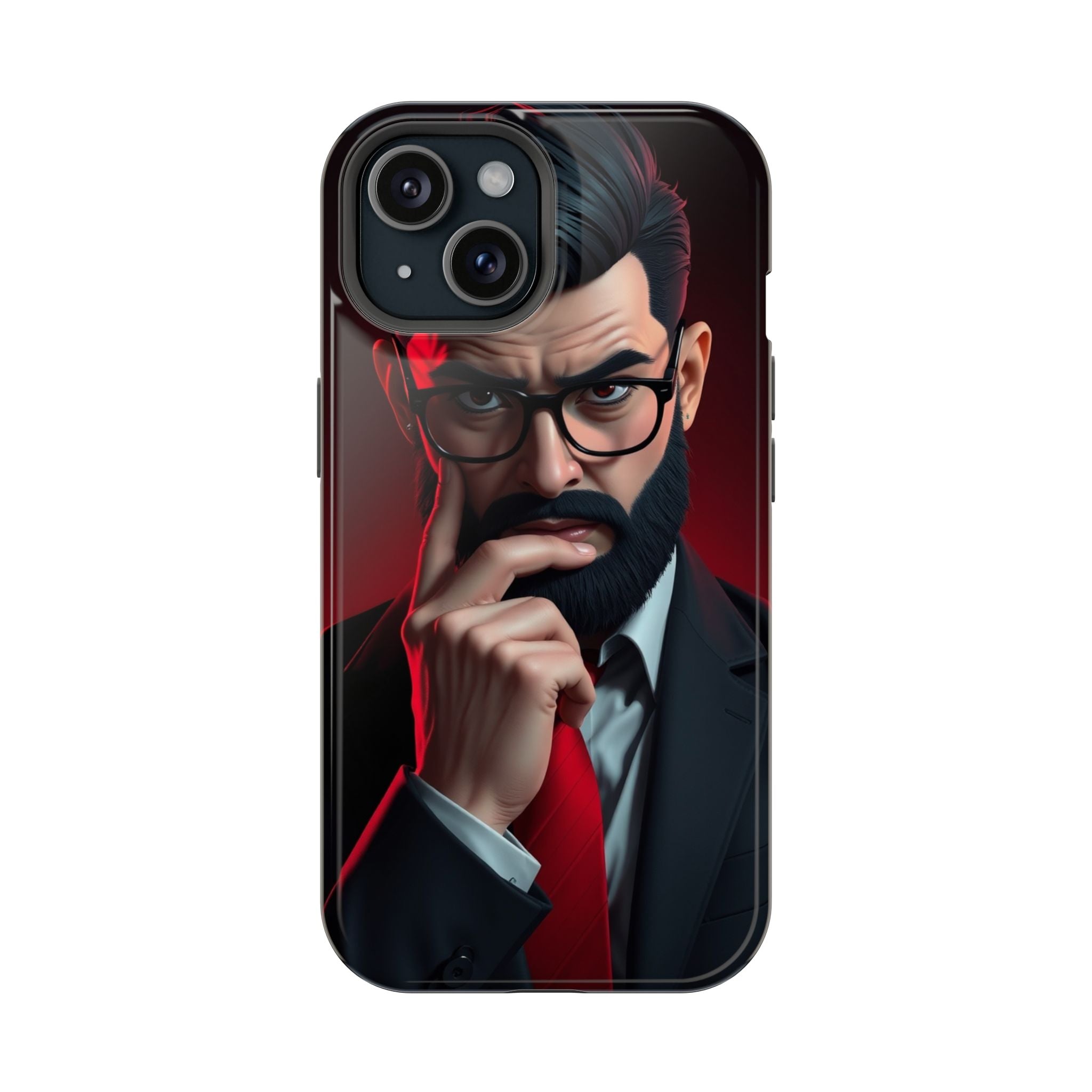 iPhone Vibrant Professional Overthinker Design Soft Finish Everyday Case · iPhon