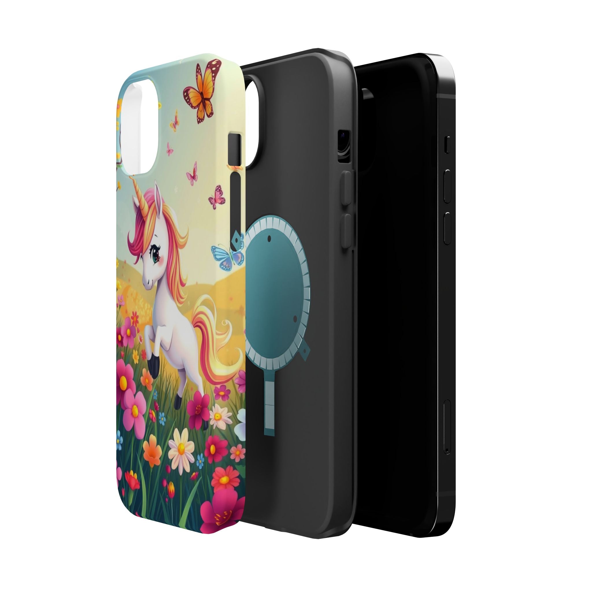 iPhone Magical Meadow Unicorn Kids Fun iPhone Phone Case Gift Slim · iPhone Case