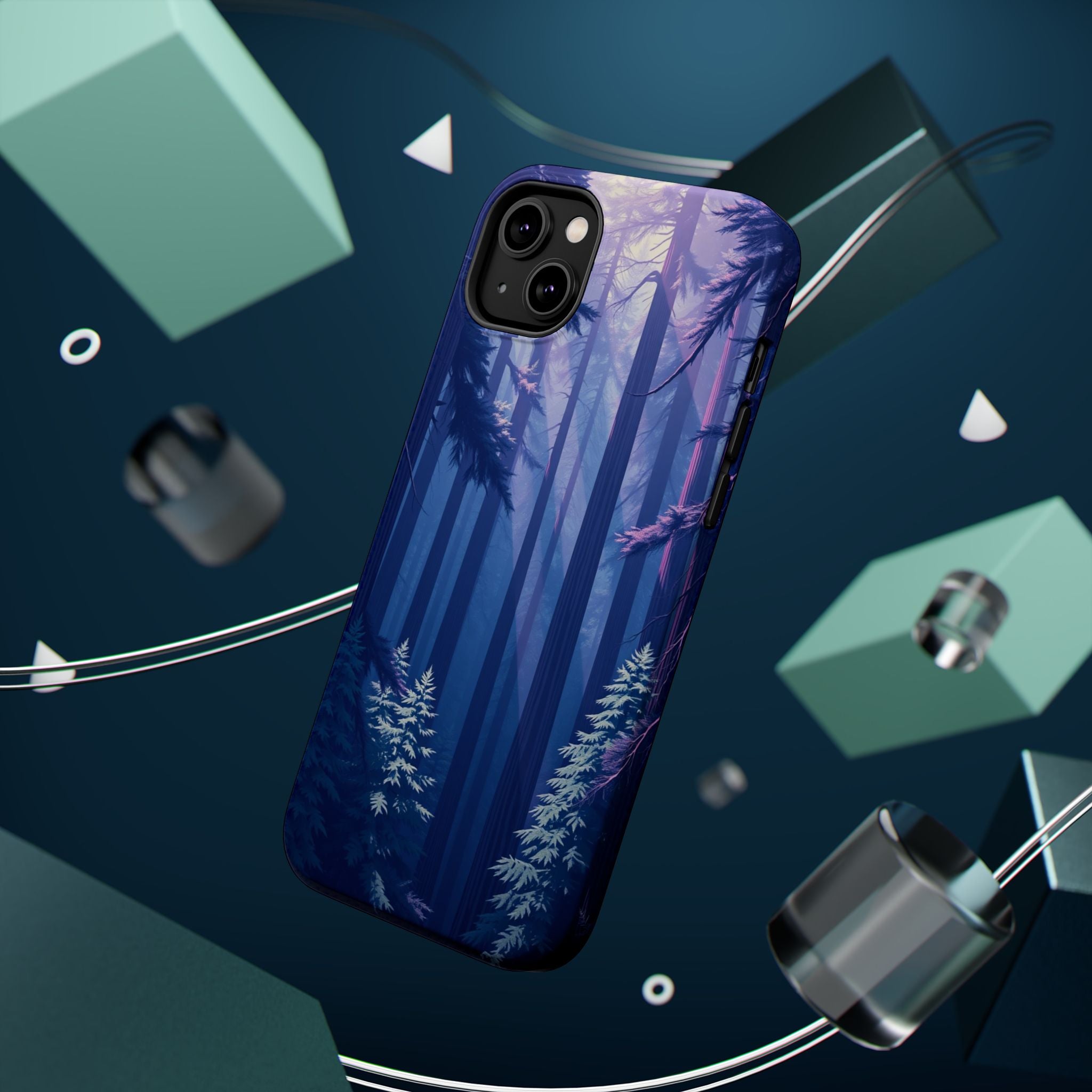 iPhone Indigo And Violet Redwood Forest Slim Everyday iPhone Designer · iPhone C