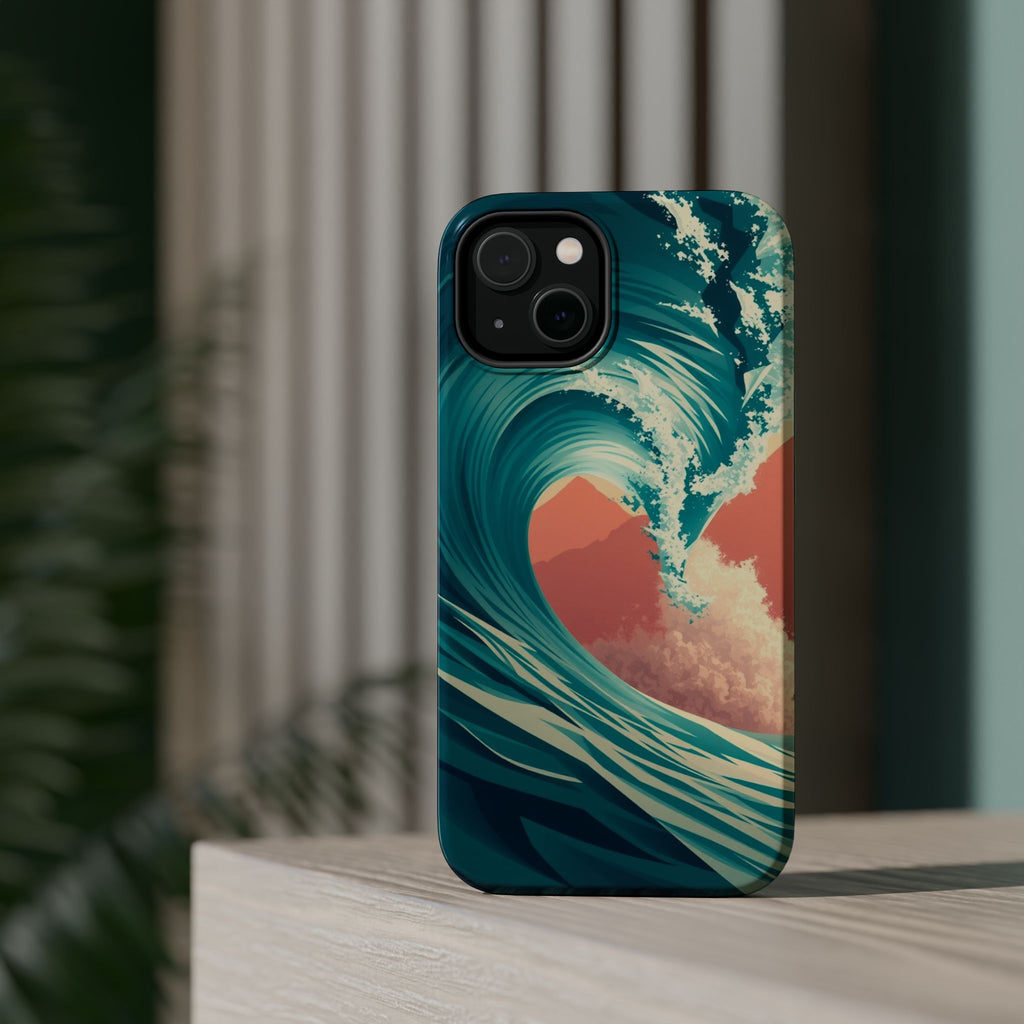 iPhone Ocean Wave Crash Cinematic Art Slim Everyday Designer Case · iPhone Case