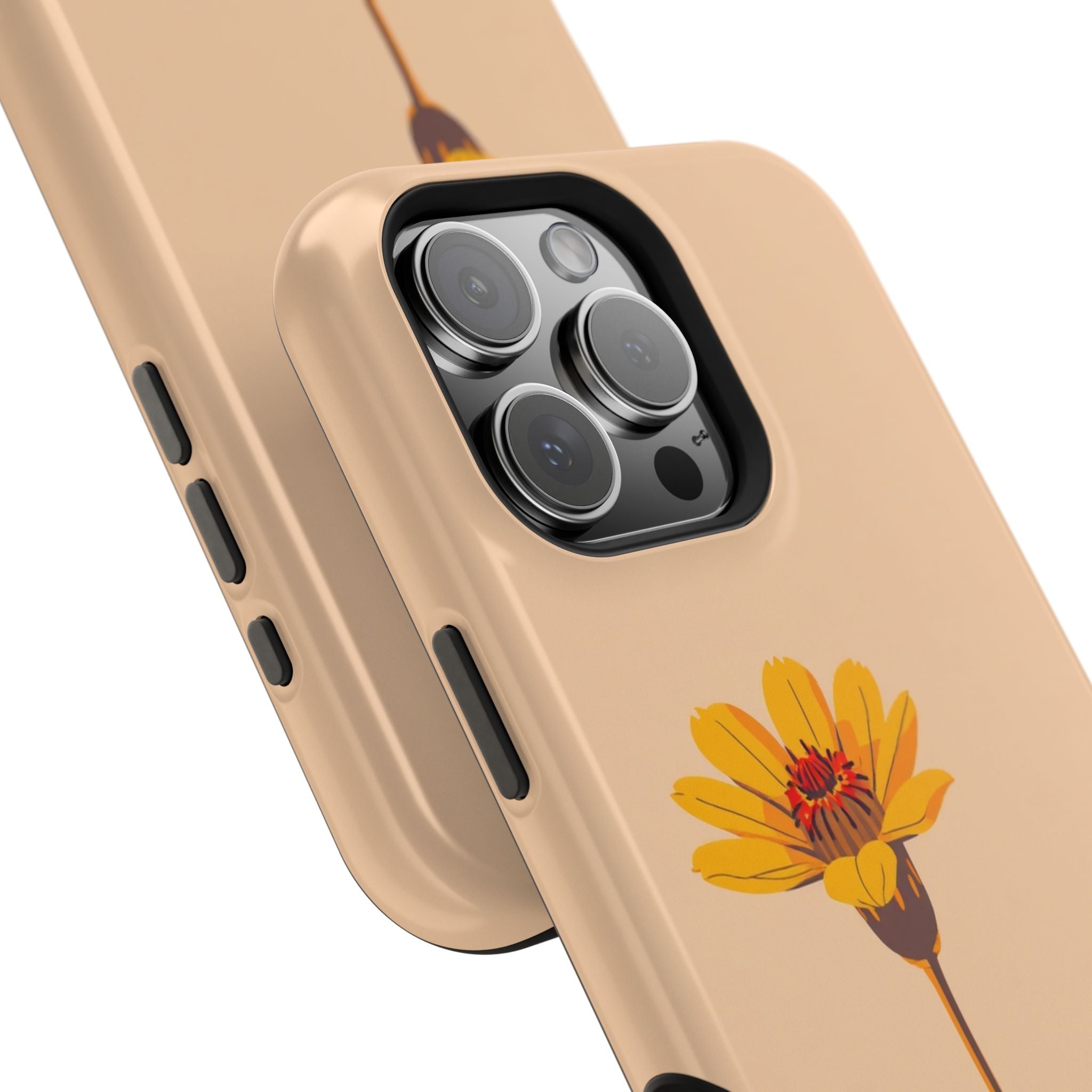 iPhone Serene Desert Flower Design Bold Modern Everyday Snap Case · iPhone Case