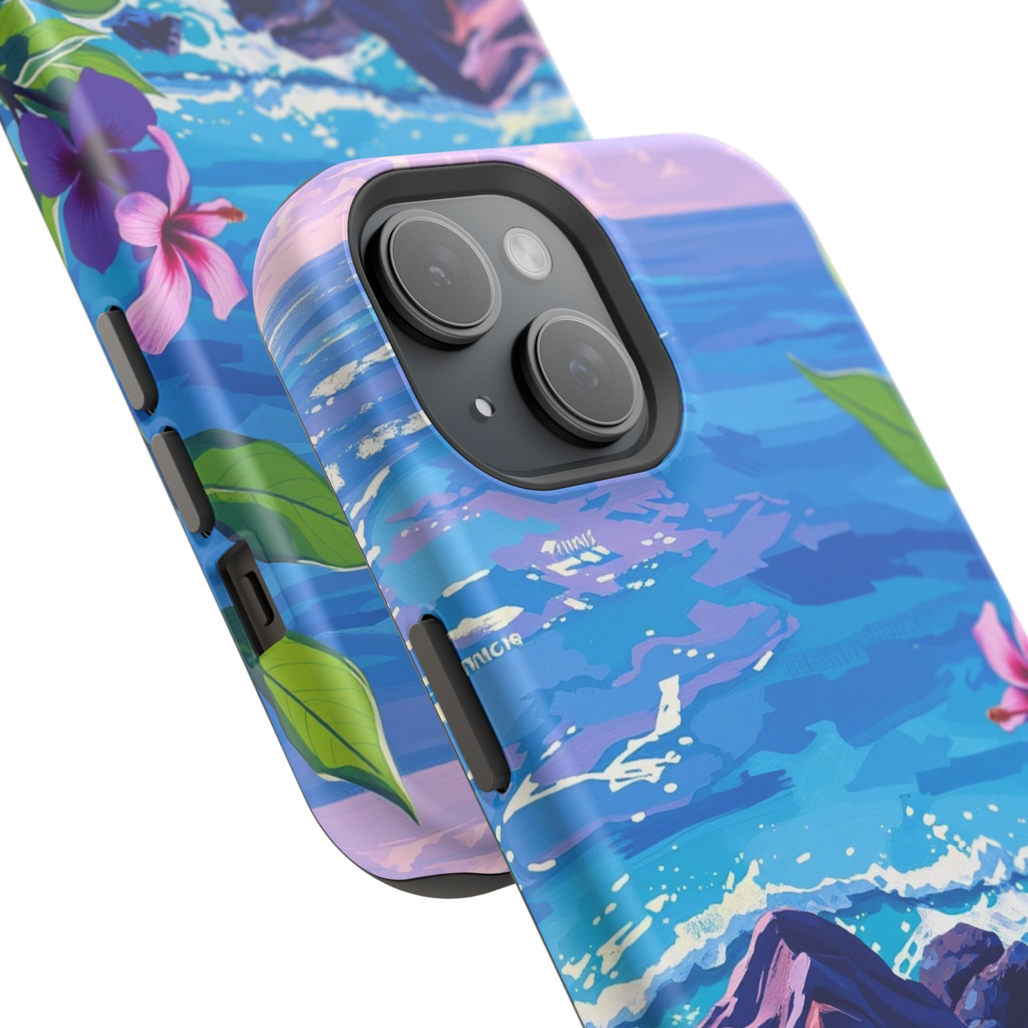iPhone Hibiscus Coast Enchanted Art Slim Everyday Designer Case · iPhone Case