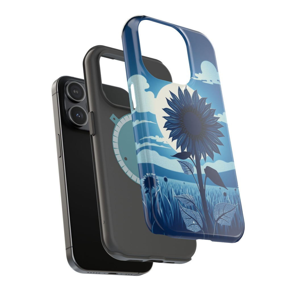 iPhone Sunflower Prairie Paper Cut Art Slim Everyday Designer Case · iPhone Case