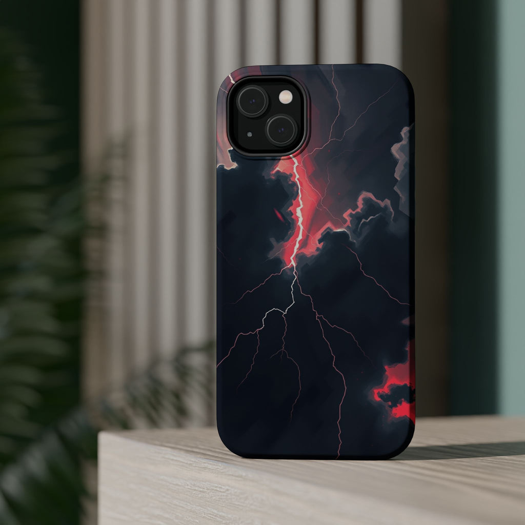 iPhone Thunderstorm Sky Mystic Art Bold Modern Everyday Snap Case · iPhone Case