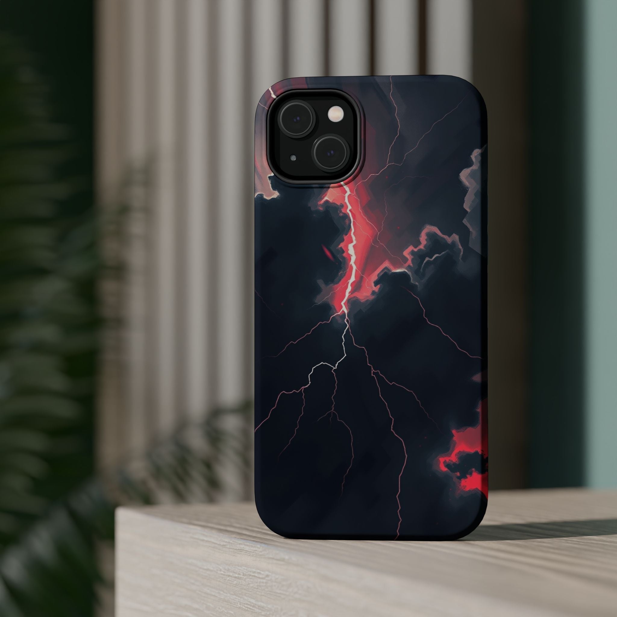 iPhone Thunderstorm Sky Mystic Art Bold Modern Everyday Snap Case · iPhone Case