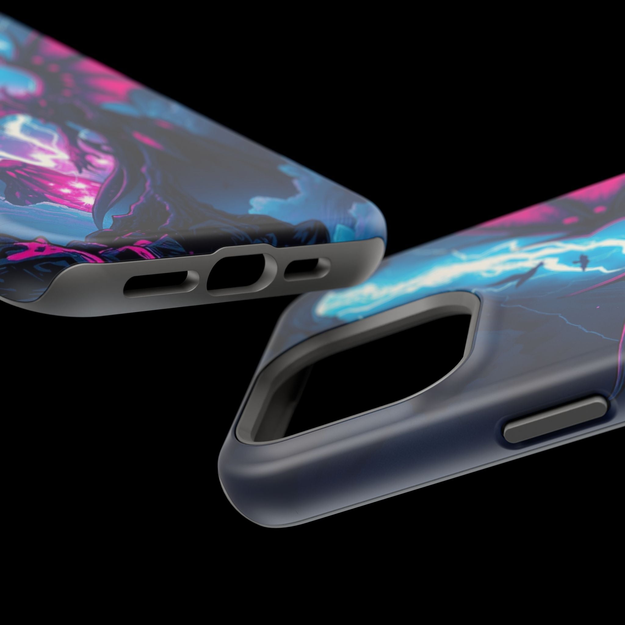 iPhone Radiant Hatching Storm Design Slim Everyday Designer Case · iPhone Case