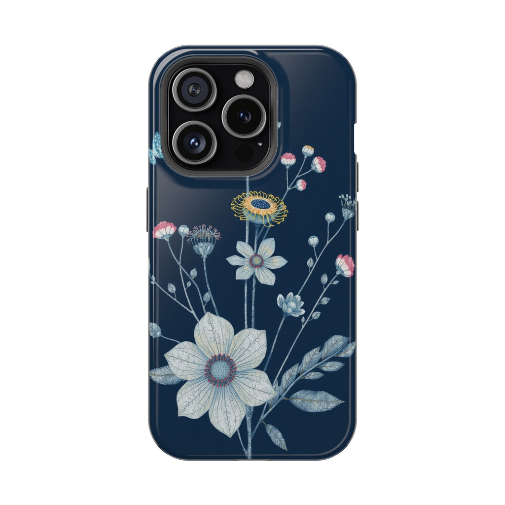 iPhone Vibrant Pressed Botanicals Design Slim Everyday Designer · iPhone Case