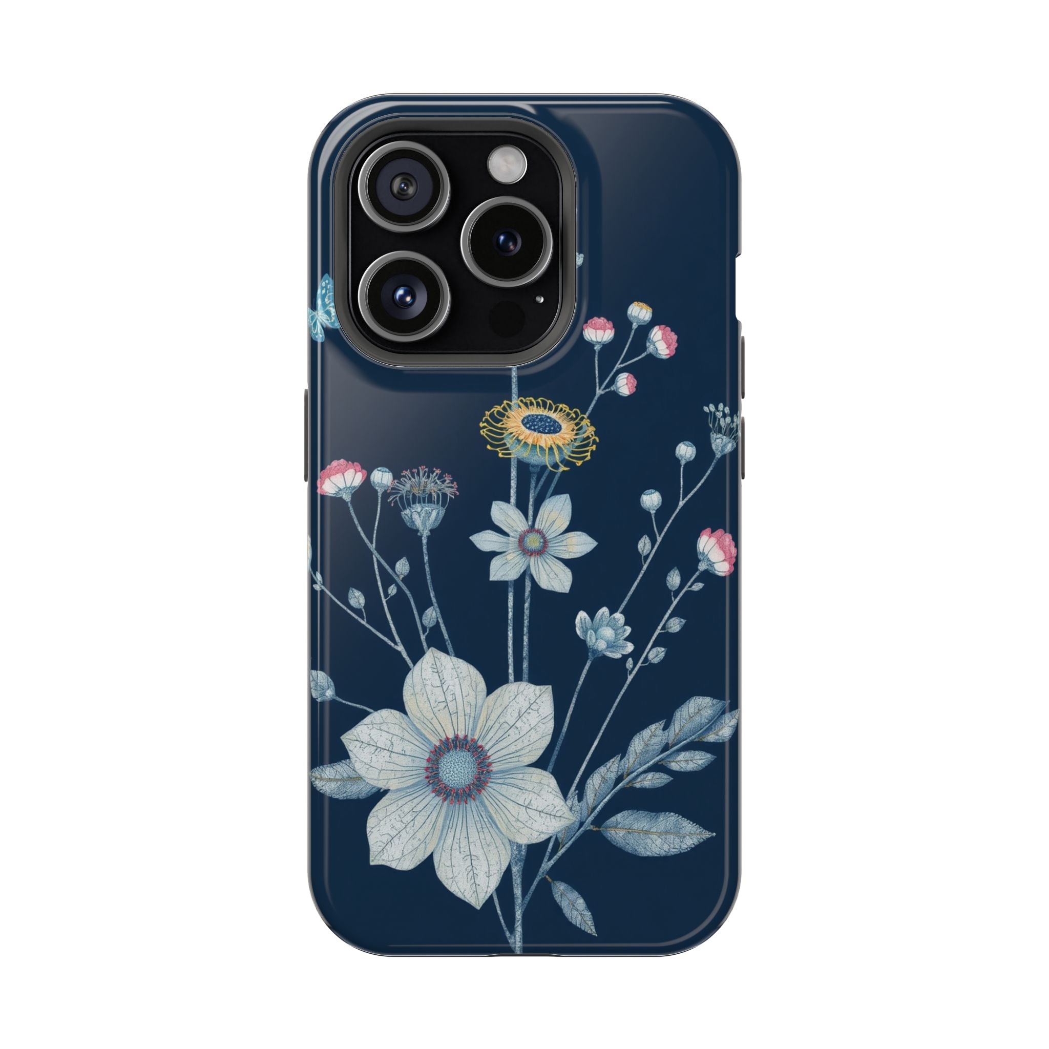 iPhone Vibrant Pressed Botanicals Design Slim Everyday Designer · iPhone Case
