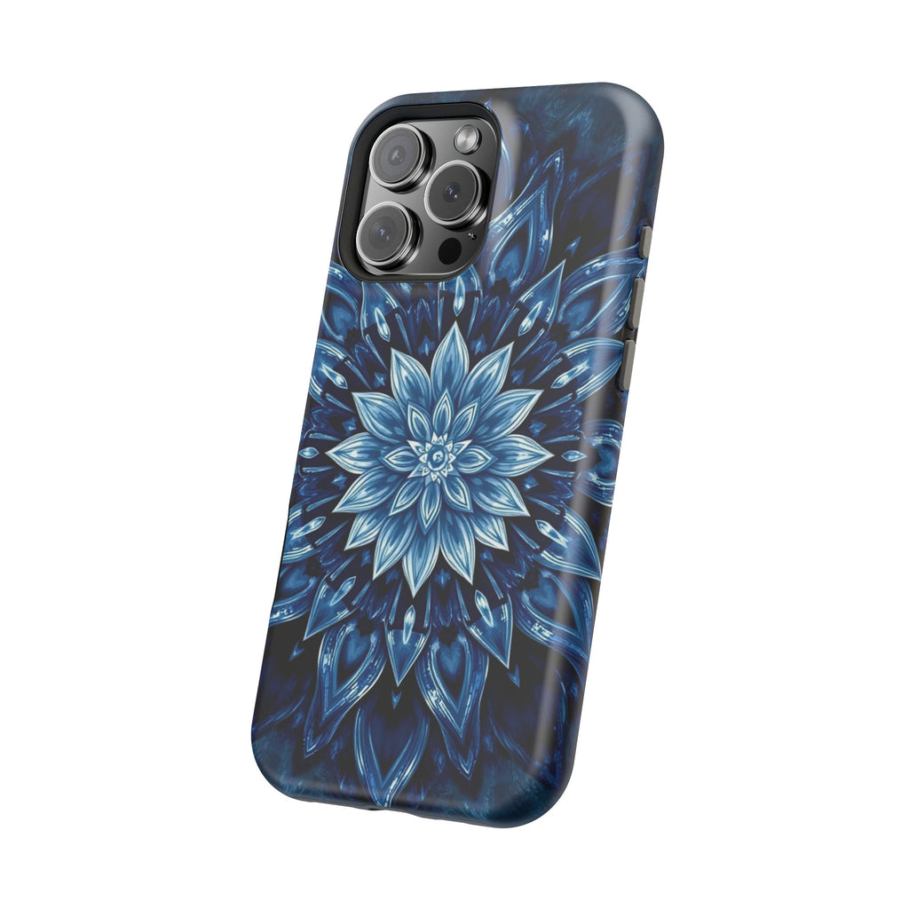 iPhone Floral Mandala Electric Art Bold Modern Everyday Snap Case · iPhone Case