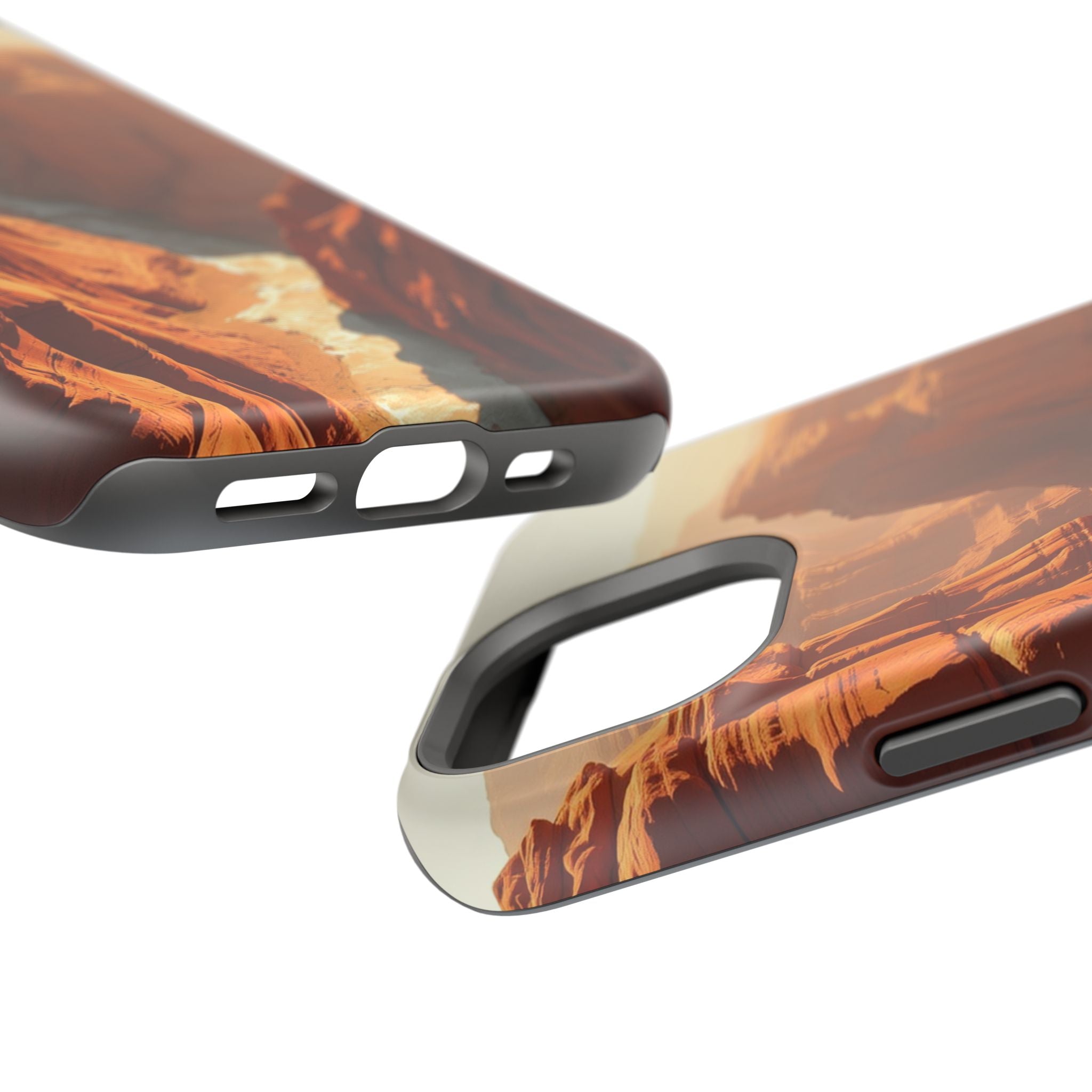 iPhone Vibrant River Canyon Design Bold Modern Everyday Snap Case · iPhone Case