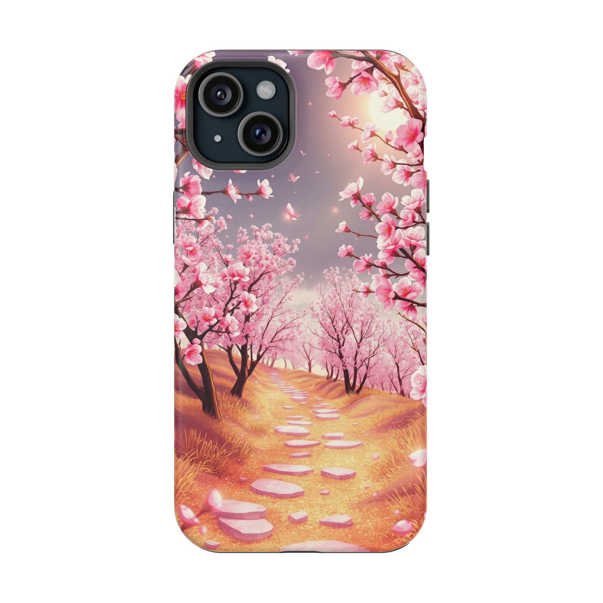 iPhone Dreamy Blossom Trail Design 14 Slim Everyday Designer Case · iPhone Case