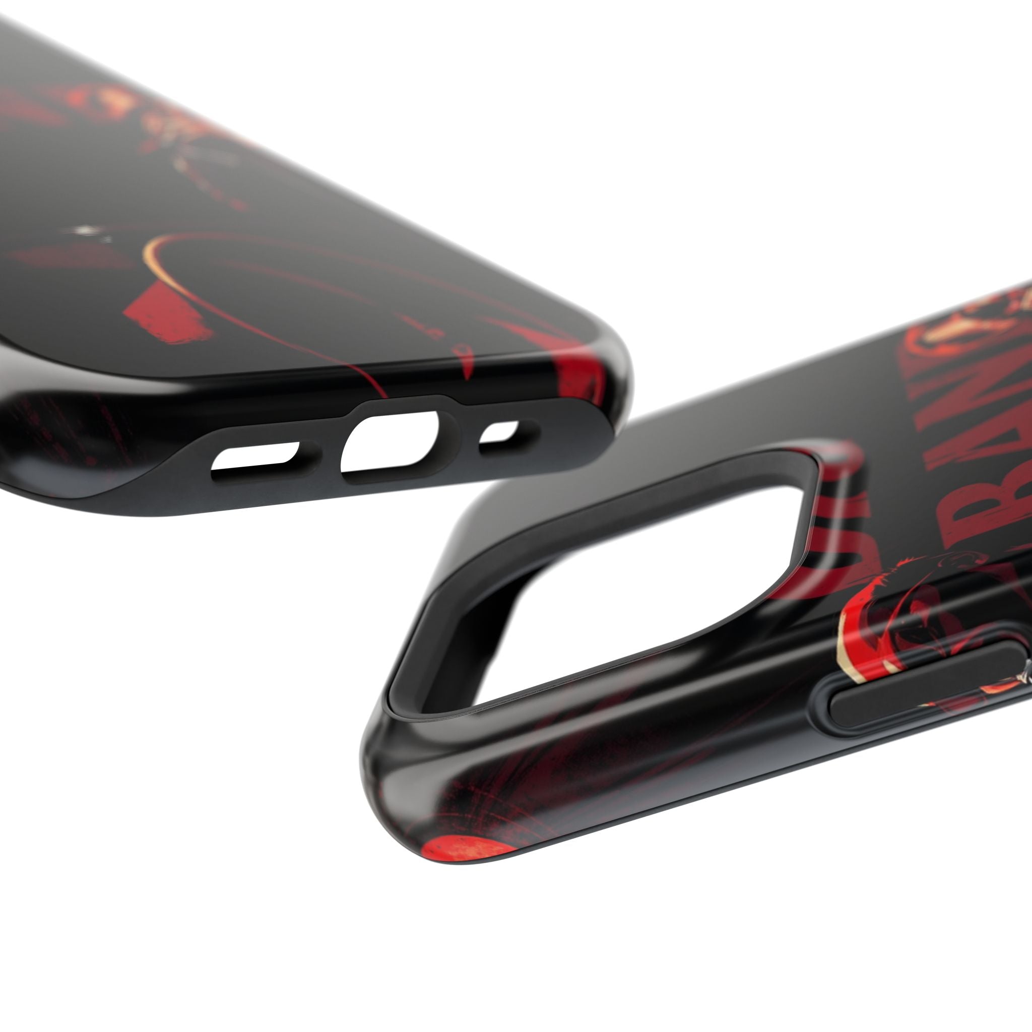 iPhone Black And Crimson Big Band Era Slim Everyday Designer Case · iPhone Case