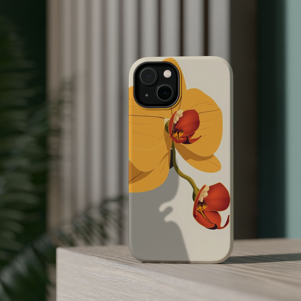 iPhone Vibrant Orchid Study Design Bold Modern Everyday Snap Case · iPhone Case