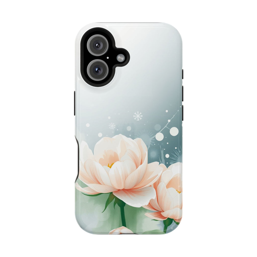 iPhone Serene Floral Watercolor Splash Design Slim iPhone Everyday · iPhone Case