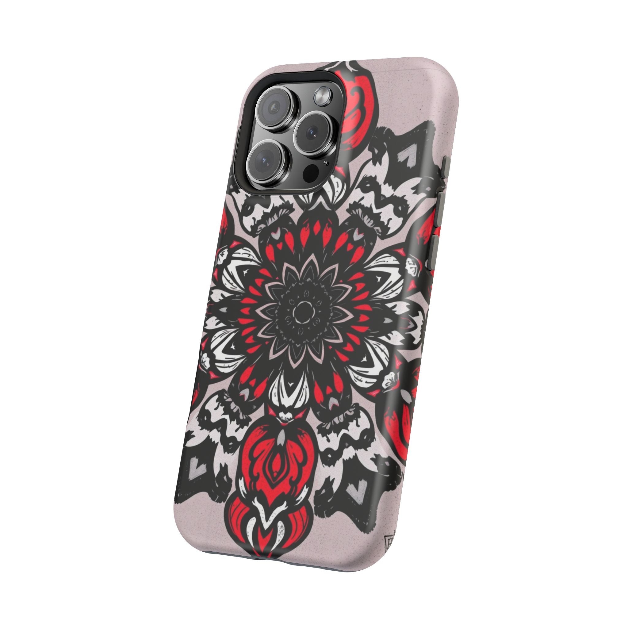 iPhone Floral Mandala Bold Art Slim Everyday Designer Case · iPhone Case