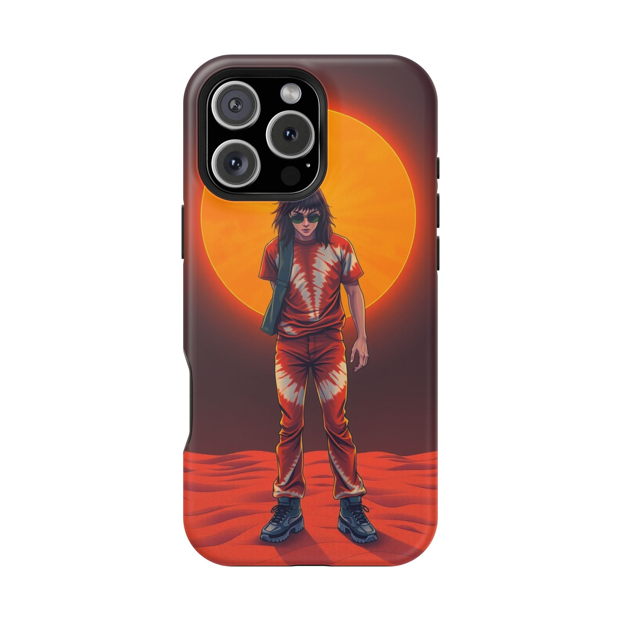 iPhone Tie-Dye 60s Enchanted Art Bold Modern Everyday Snap Case · iPhone Case