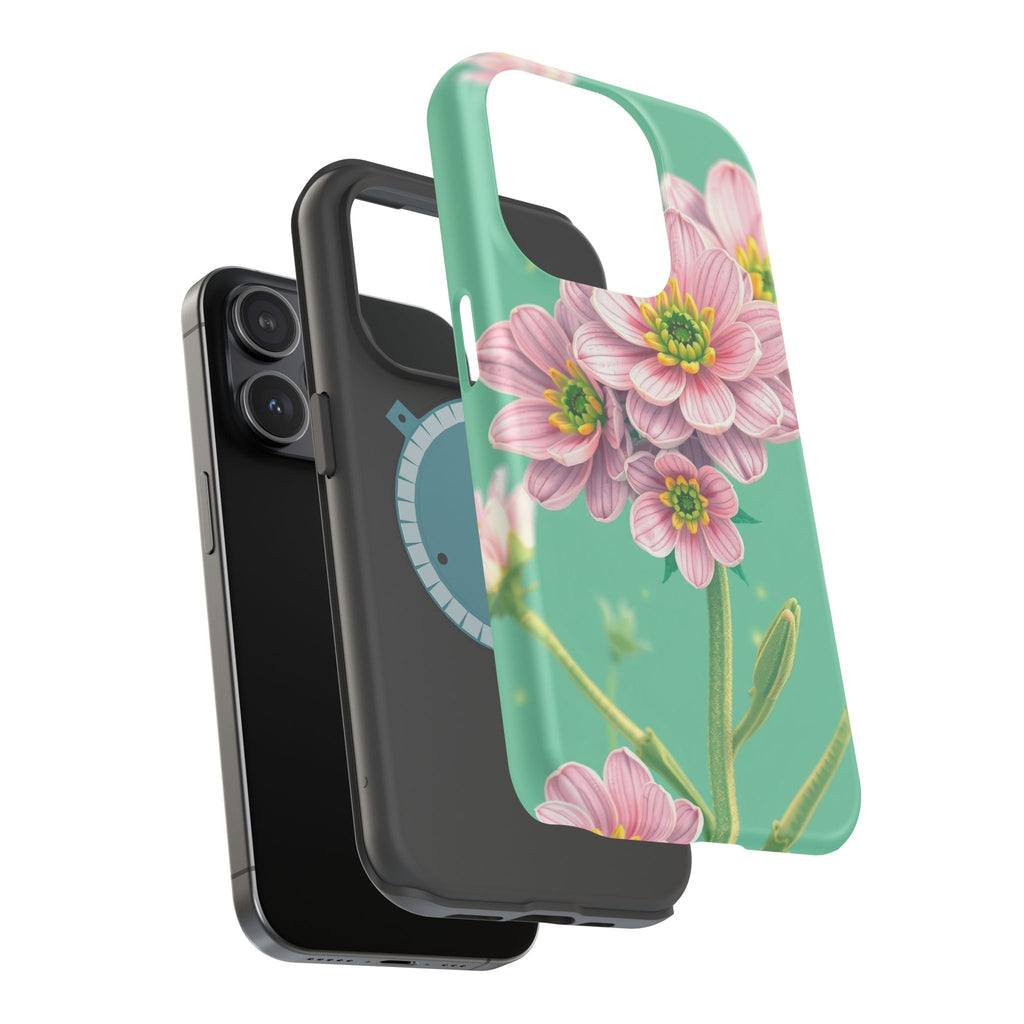 iPhone Vibrant Ranunculus Stack Design Slim Everyday Designer Case · iPhone Case