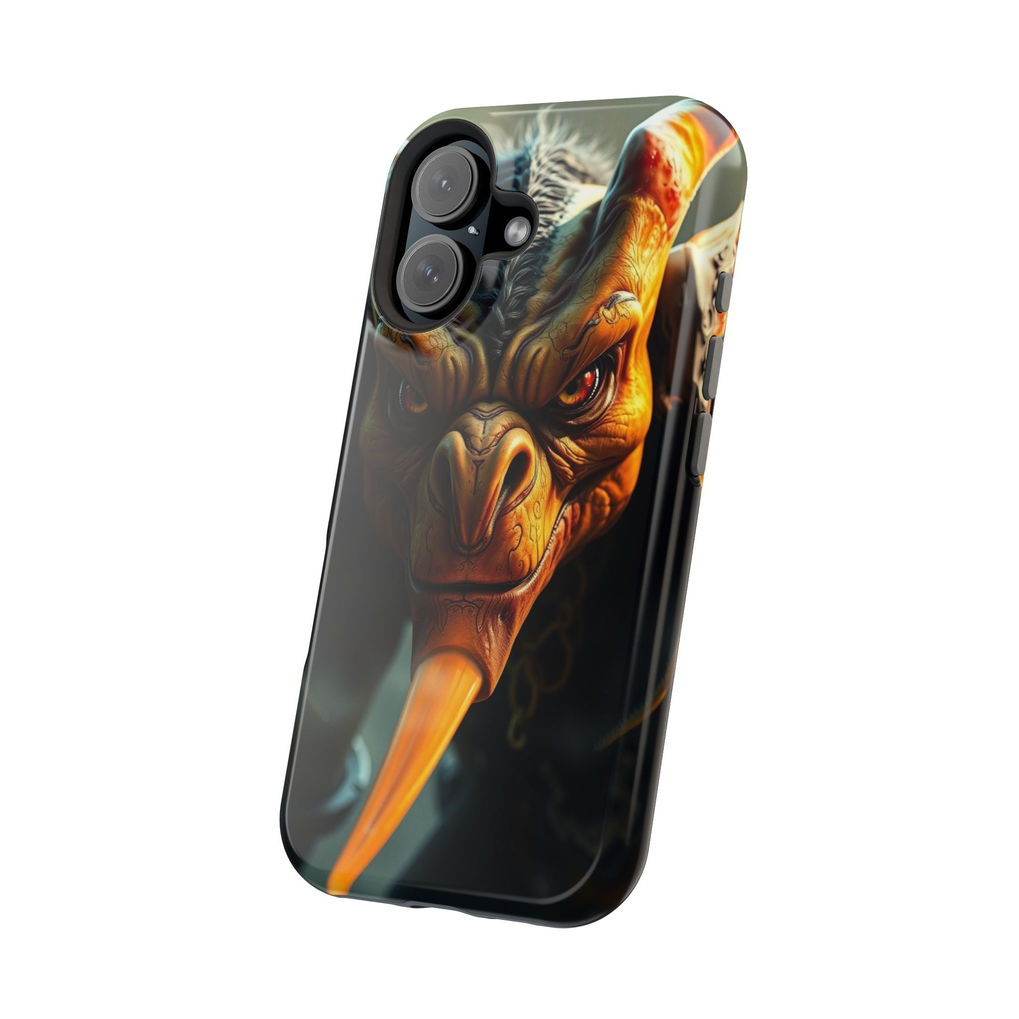 iPhone Mustard And Rust Goblin Mode Activated Slim Everyday Designer Case · iPho