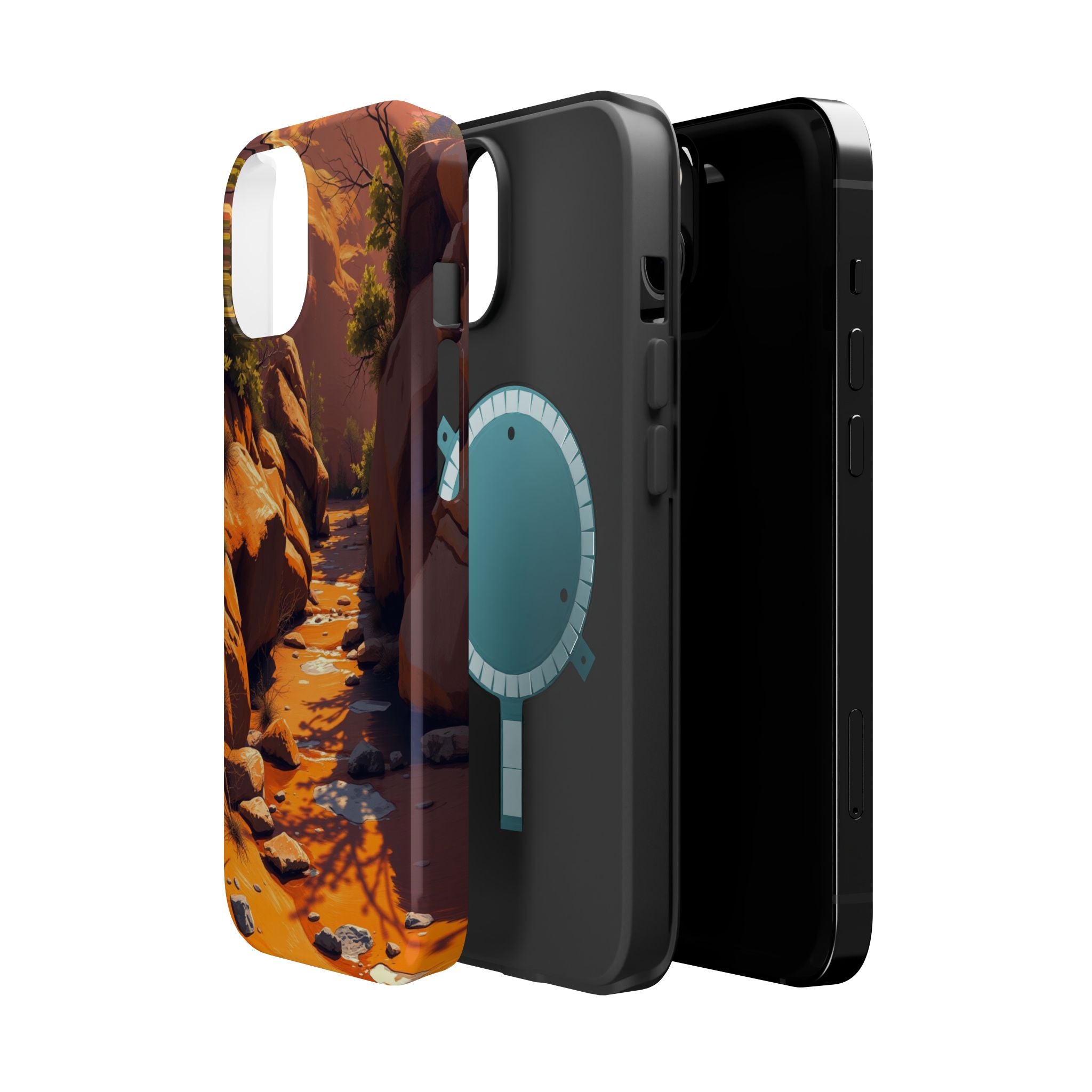 iPhone Spring Creek Bold Art Slim Everyday Designer Case · iPhone Case