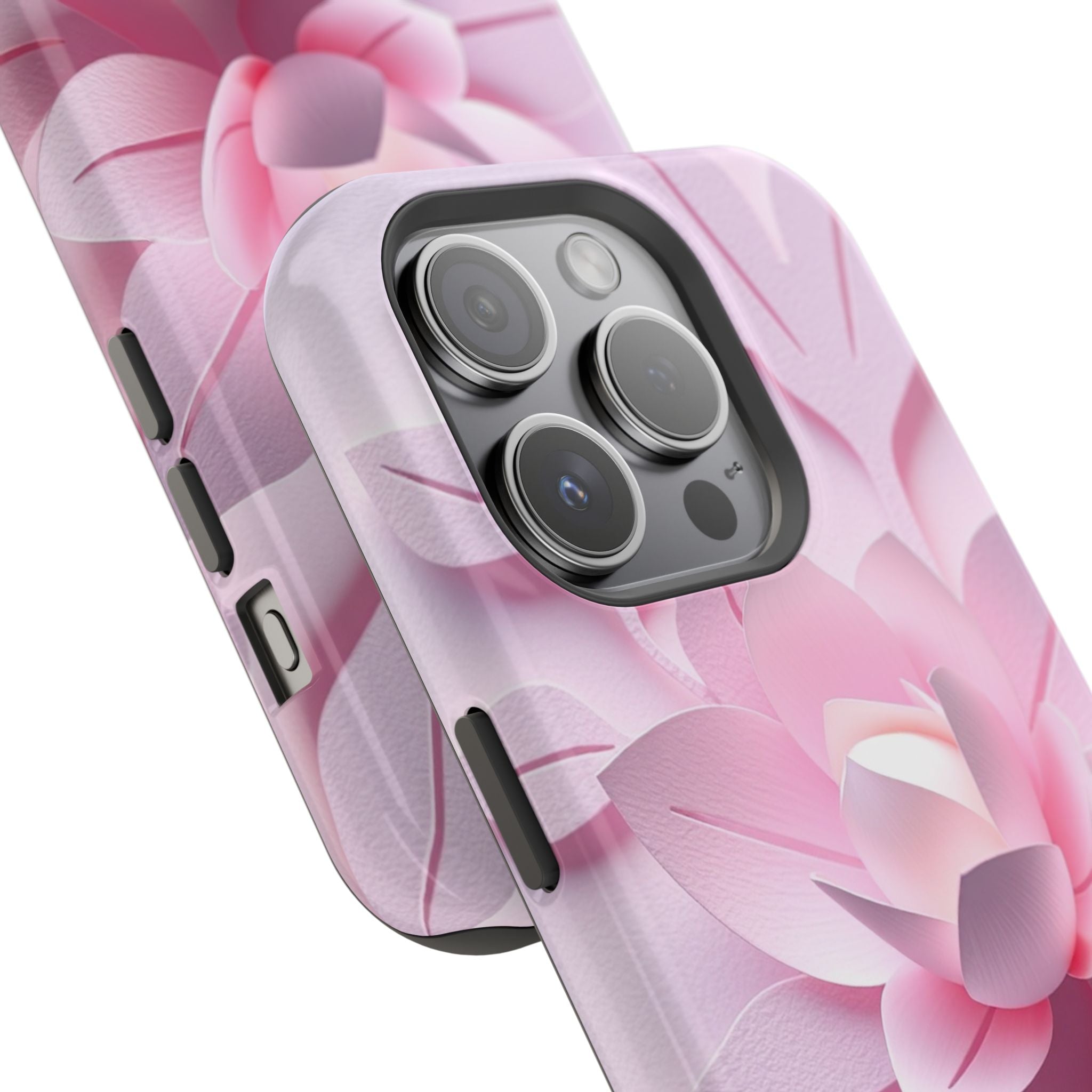iPhone Floral Geometric Paper Cut Art Slim Everyday Designer Case · iPhone Case