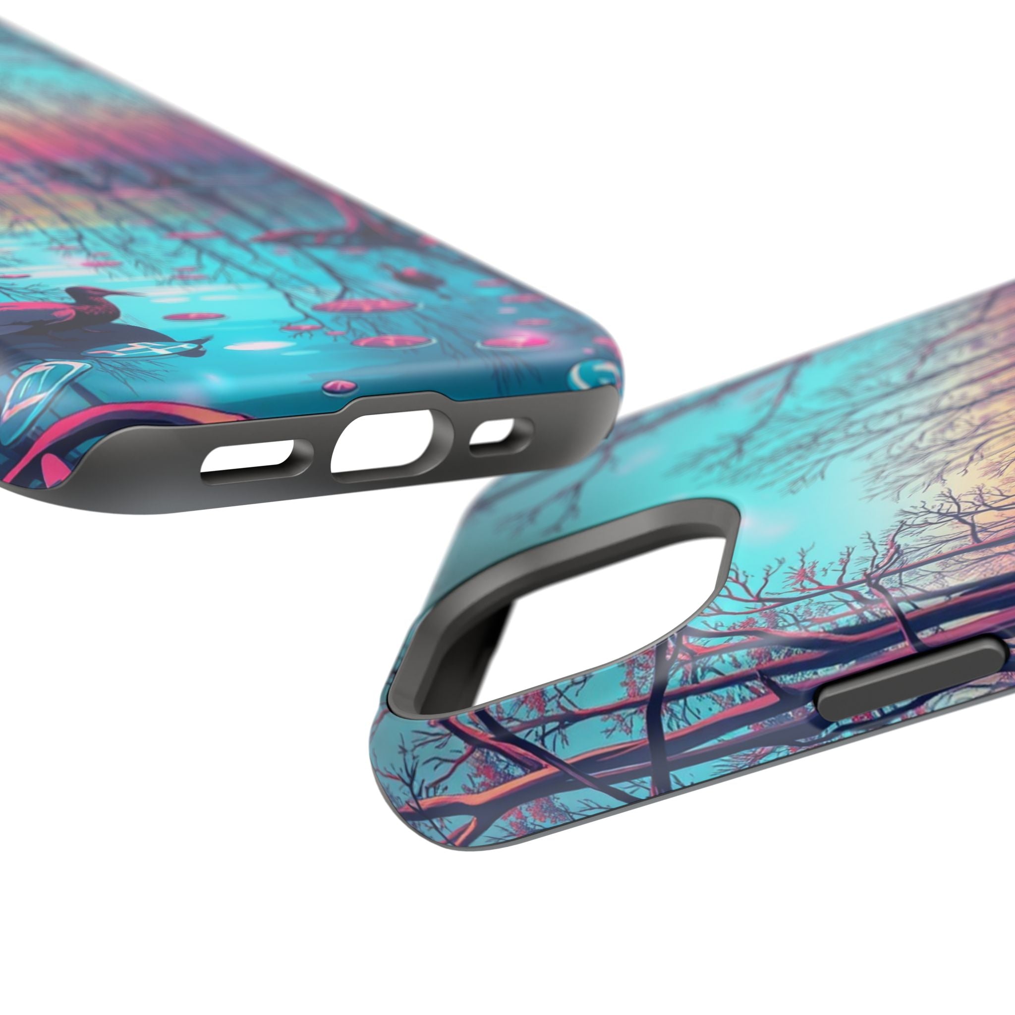 iPhone Cypress Swamp Holographic Iridescent Slim iPhone Everyday · iPhone Case