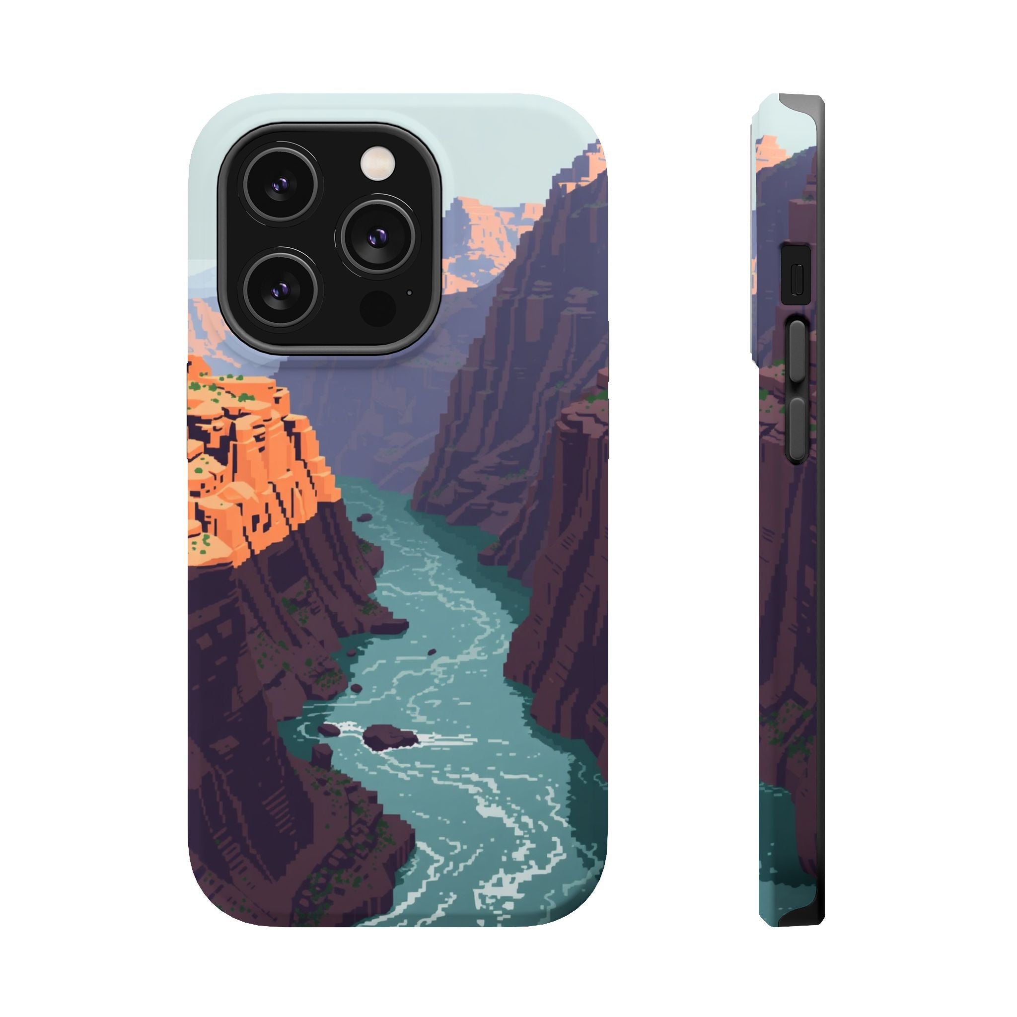 iPhone Charcoal And Copper River Canyon Slim Everyday iPhone 13 · iPhone Case