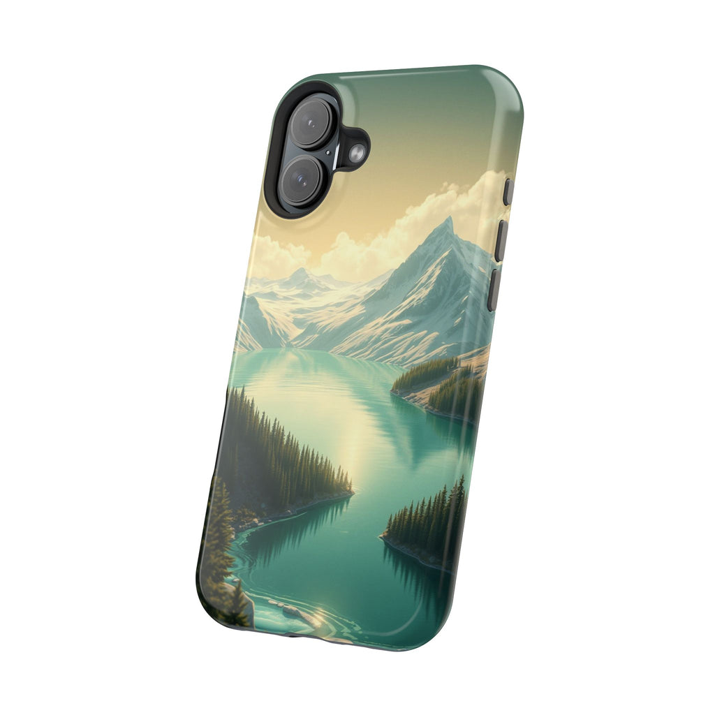 iPhone Glacier Lake Bold Art Slim Everyday Designer Case · iPhone Case
