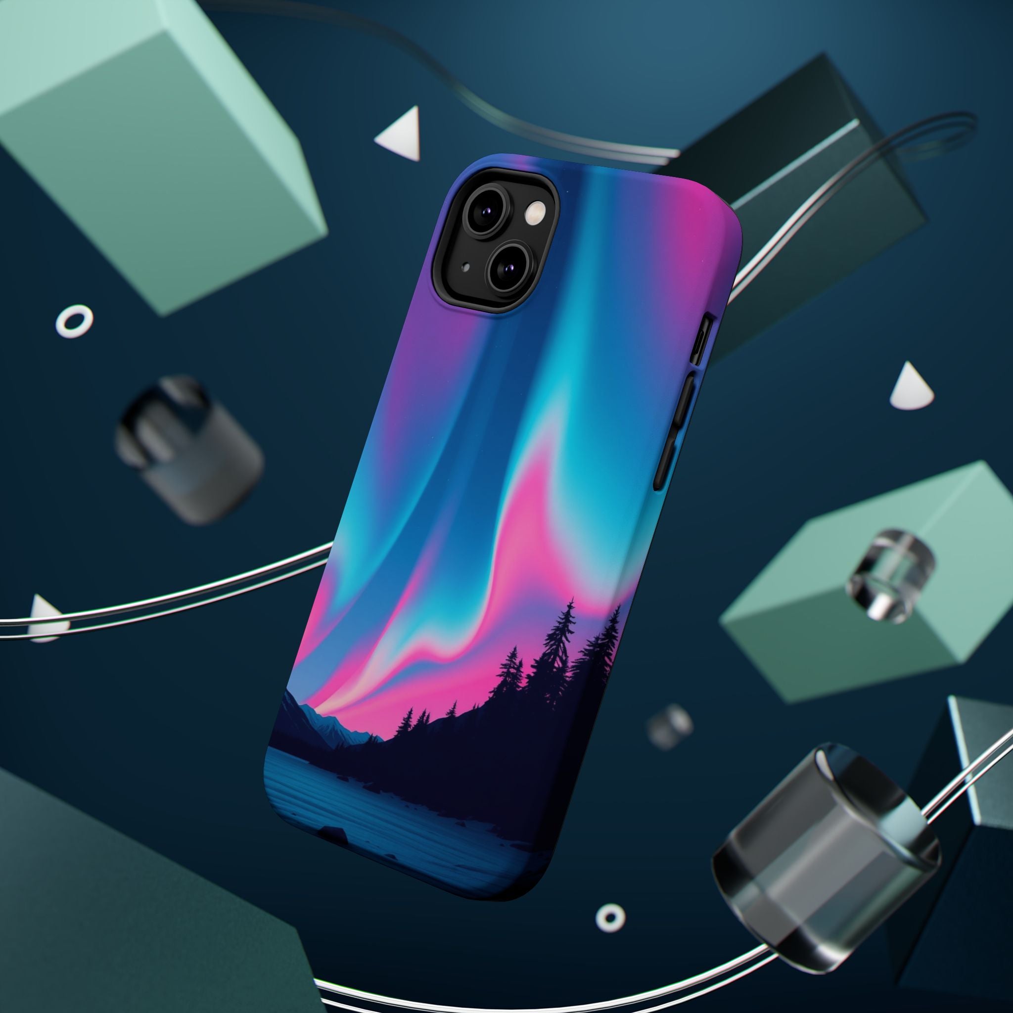 iPhone Dreamy Northern Lights Design Slim Everyday iPhone 19 Designer · iPhone C