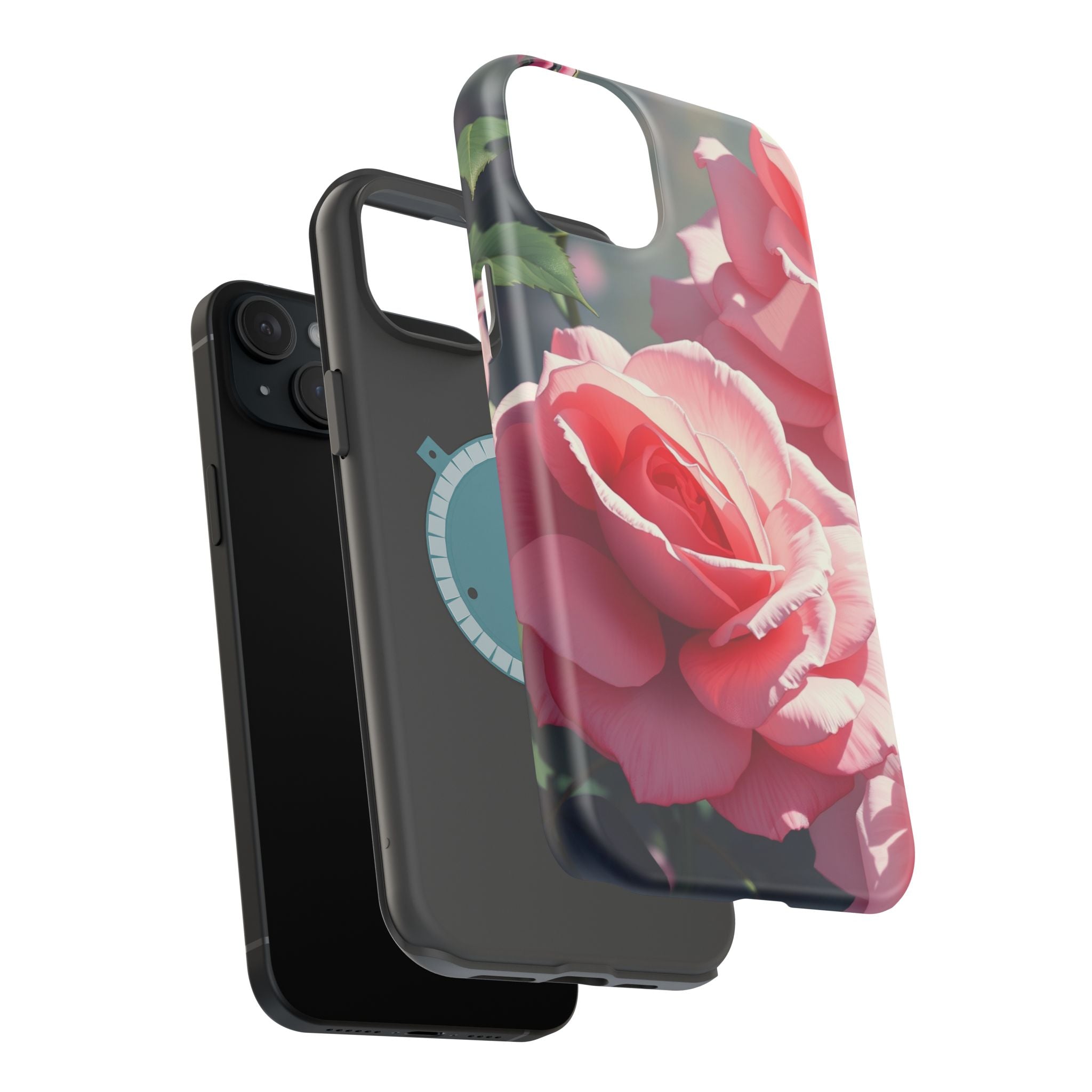 iPhone Serene Rose Garden Design Bold Modern Everyday Snap Case · iPhone Case