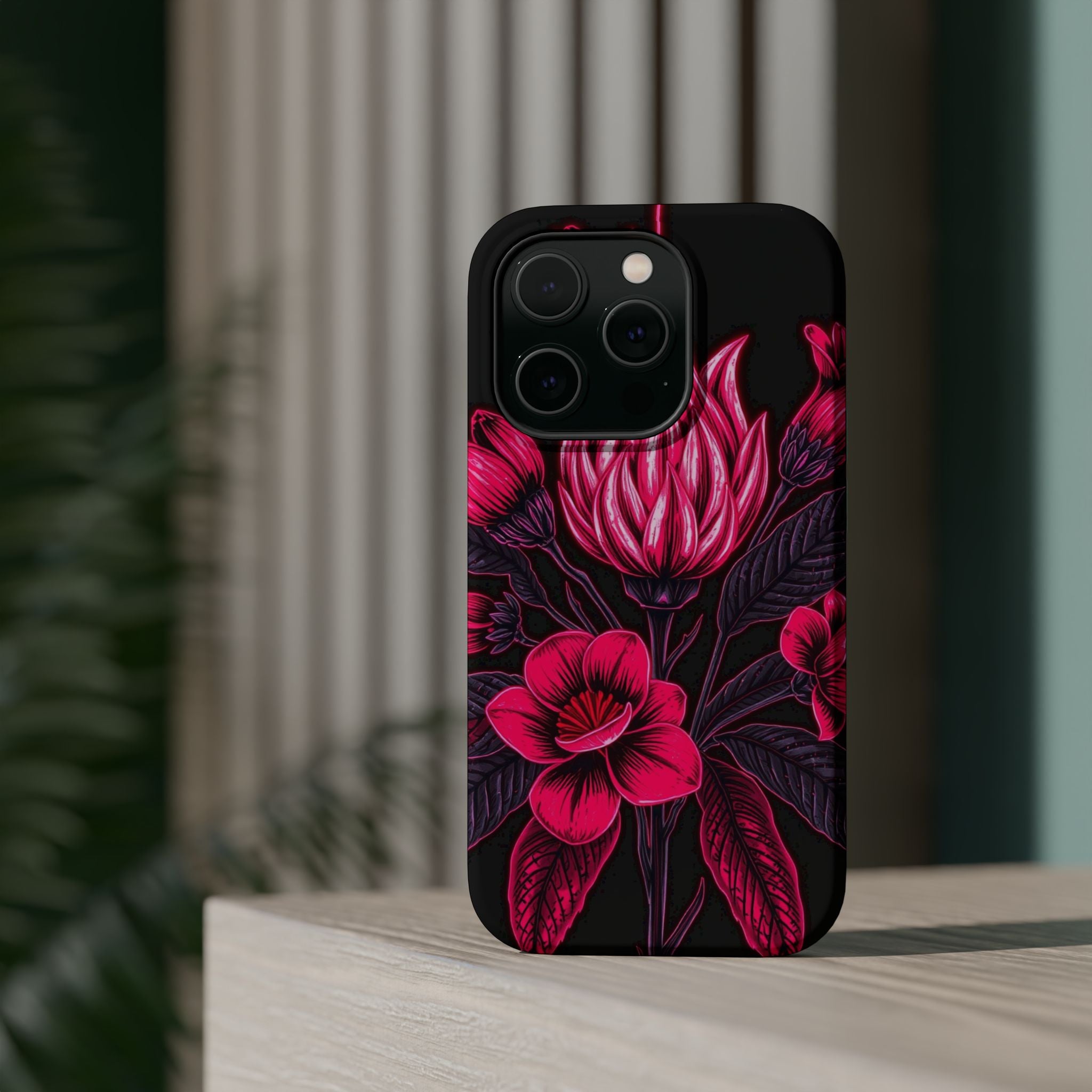 iPhone Vibrant Vintage Botanical Print Design Slim iPhone Everyday · iPhone Case