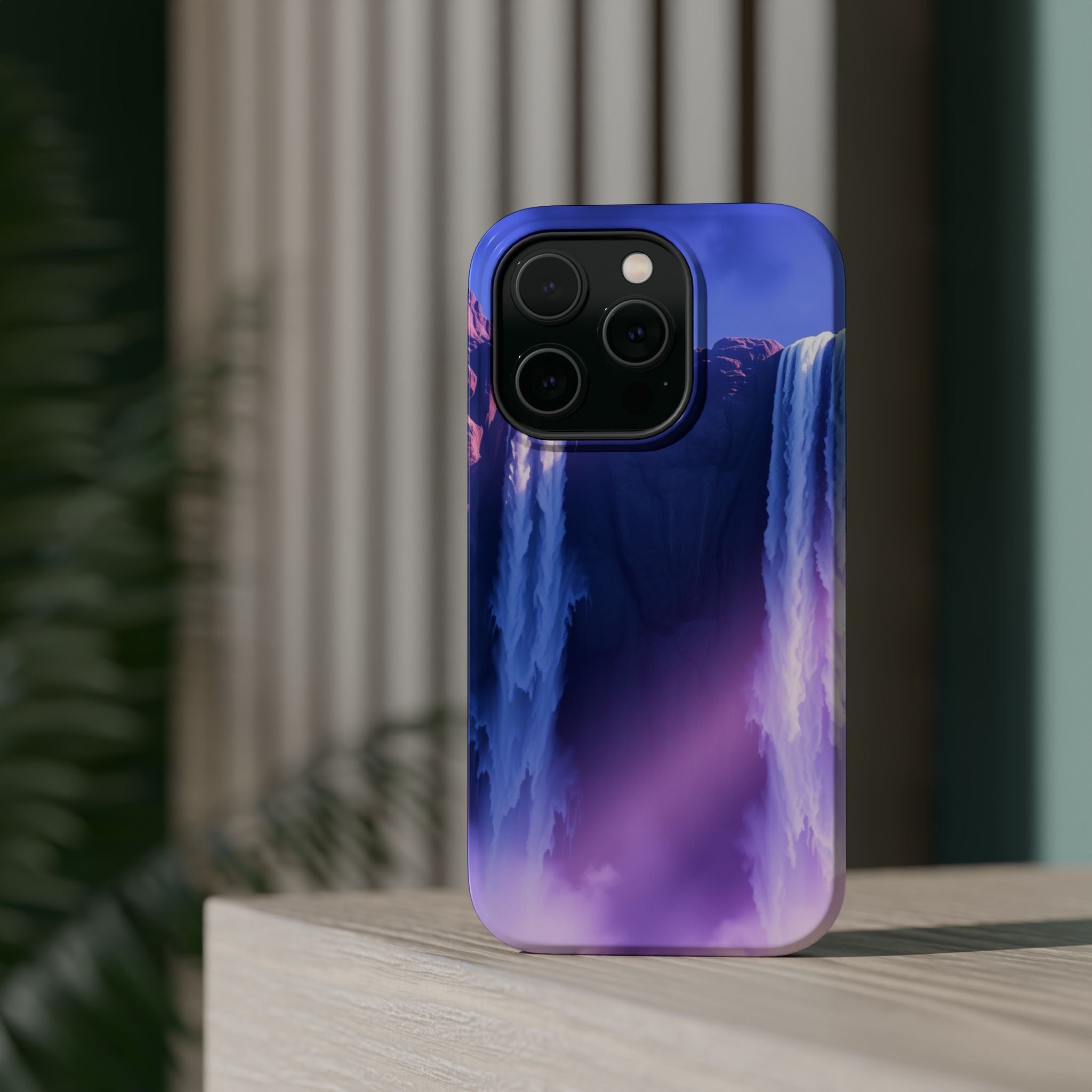 iPhone Waterfall Mist Bold Art Slim Everyday Designer Case · iPhone Case