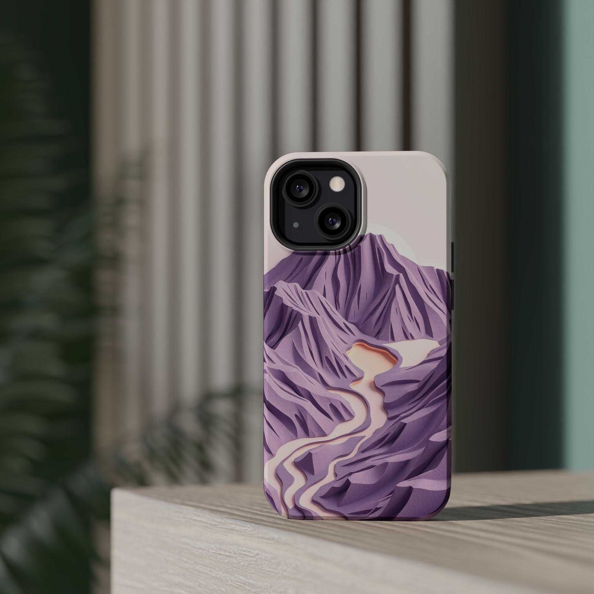 iPhone Vibrant Lava Field Design Bold Modern Everyday Snap Case · iPhone Case
