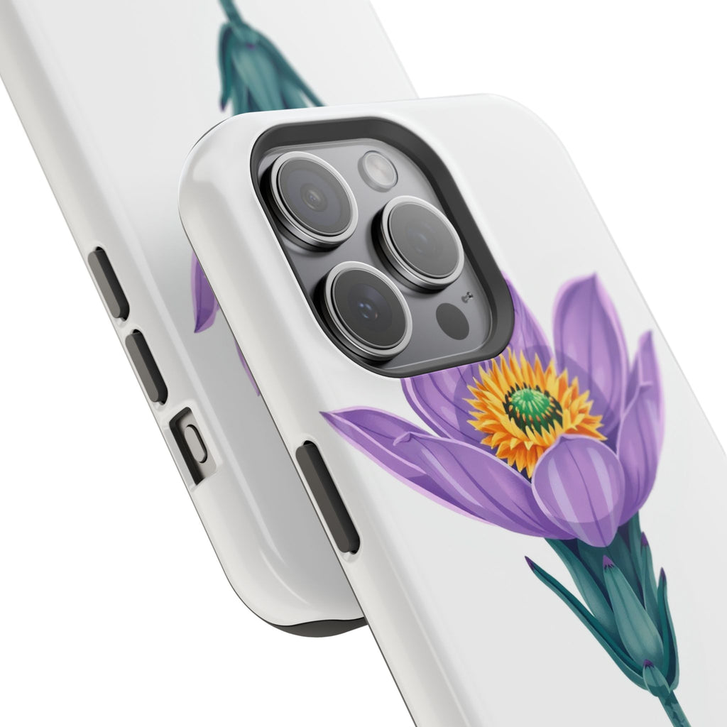 iPhone Indigo And Violet Desert Flower Slim Everyday Designer Case · iPhone Case