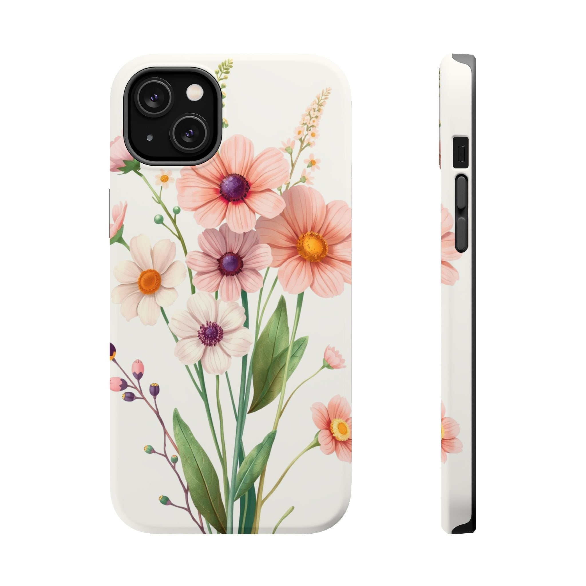 iPhone Wildflower Bunch Mystic Art Bold Modern Everyday Snap Case · iPhone Case