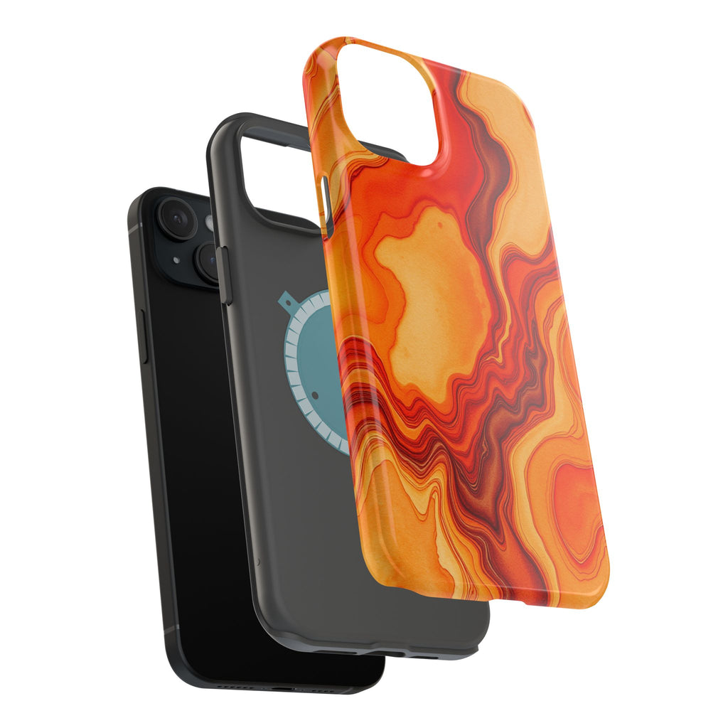 iPhone Fluid Art Vibrant Watercolor Slim Everyday Designer Case · iPhone Case