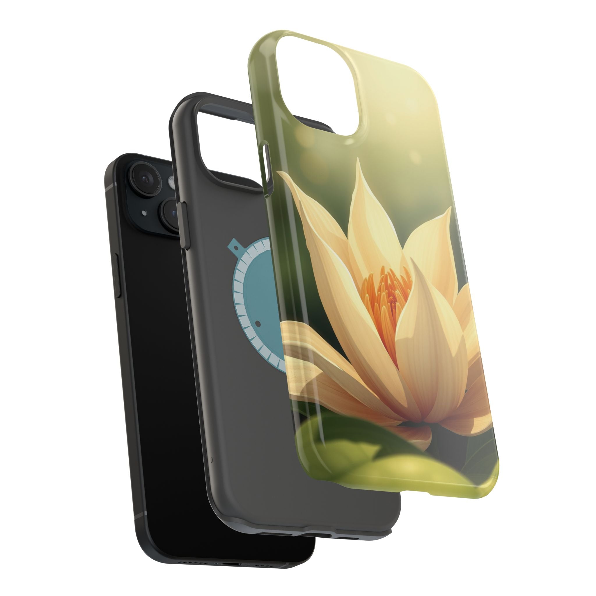 iPhone Bloom and Leaf Grunge Distressed Slim Everyday iPhone Designer · iPhone C