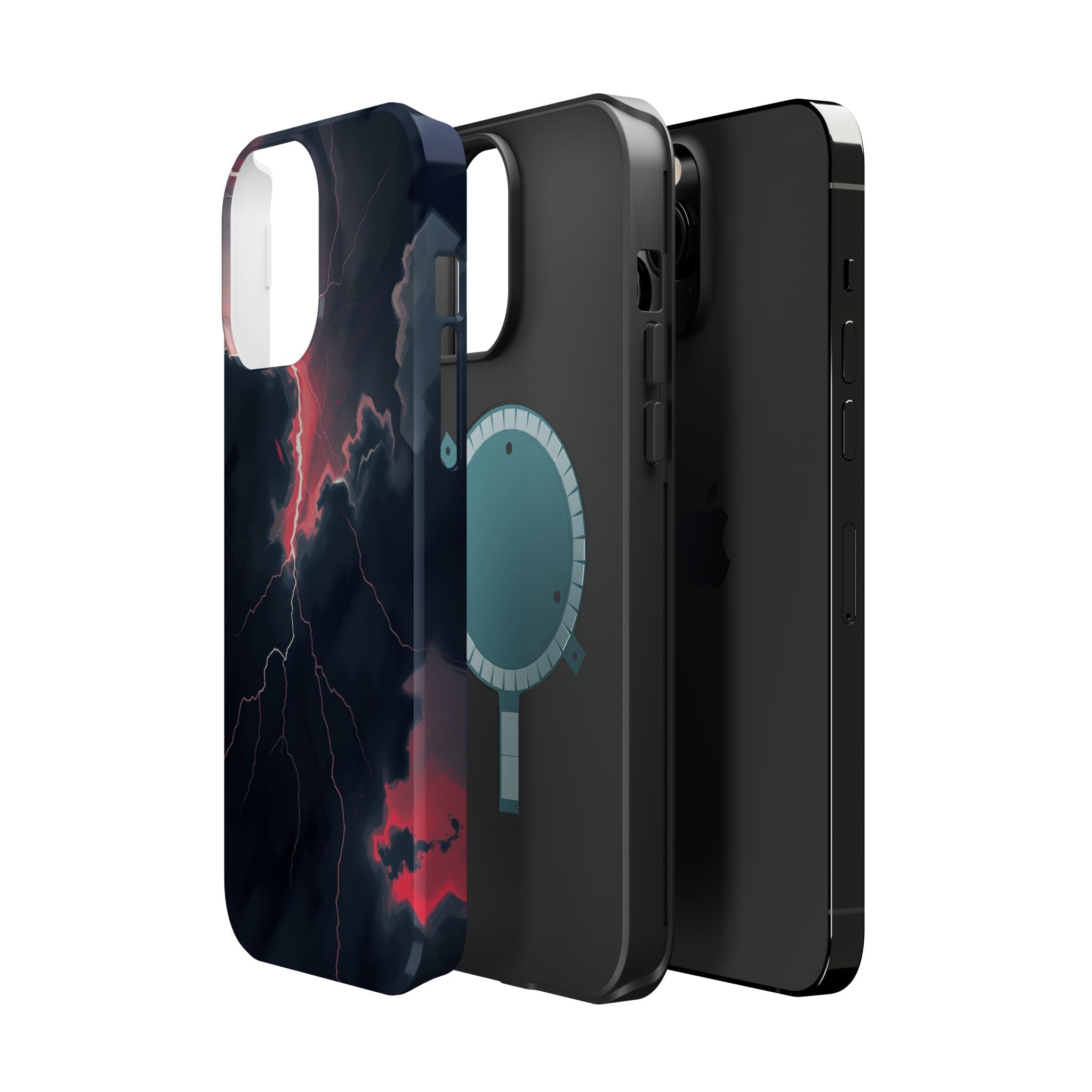 iPhone Thunderstorm Sky Mystic Art Bold Modern Everyday Snap Case · iPhone Case
