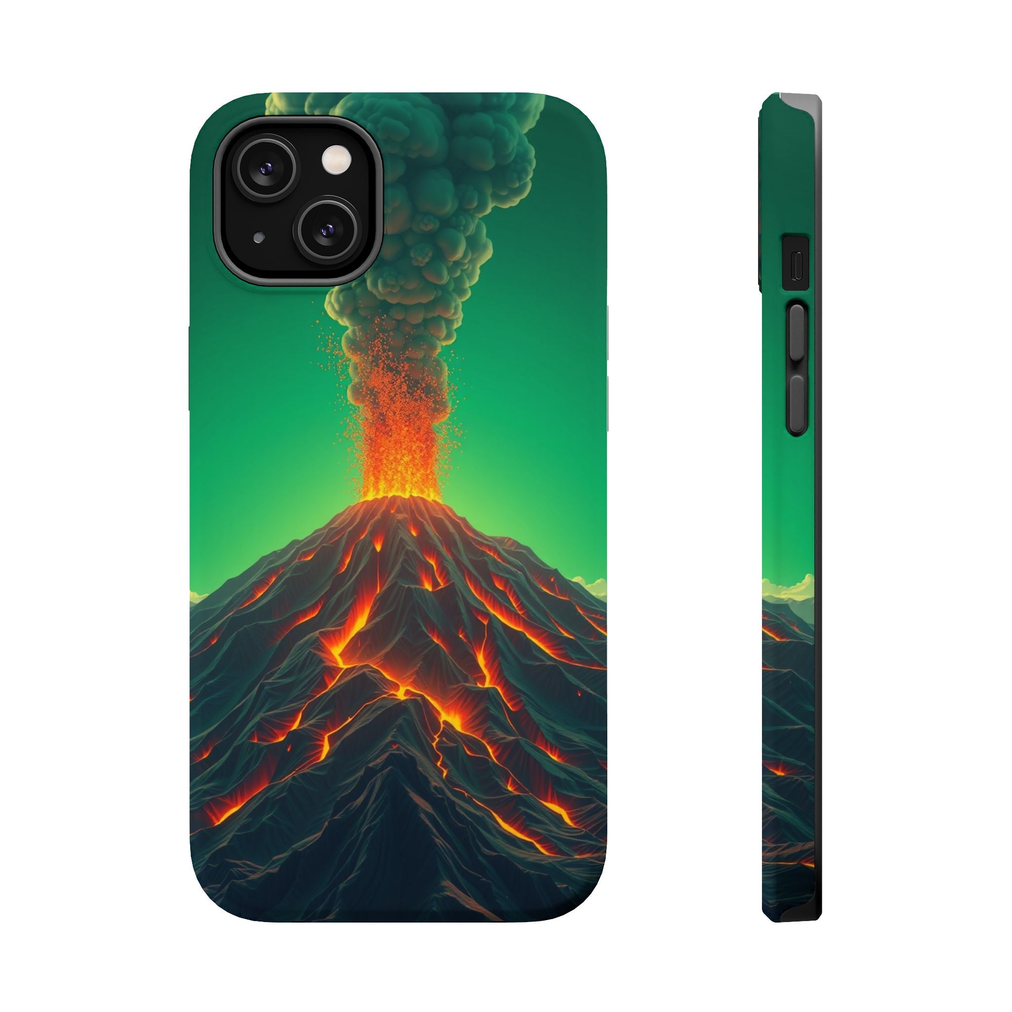 iPhone Dreamy Volcanic Eruption Design Slim Everyday Designer Case · iPhone Case